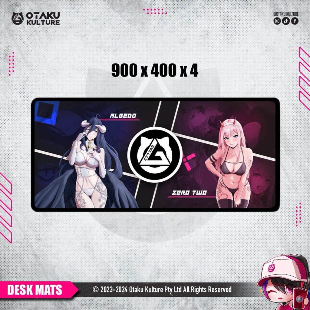 ALBEDO X ZERO TWO DESK MAT