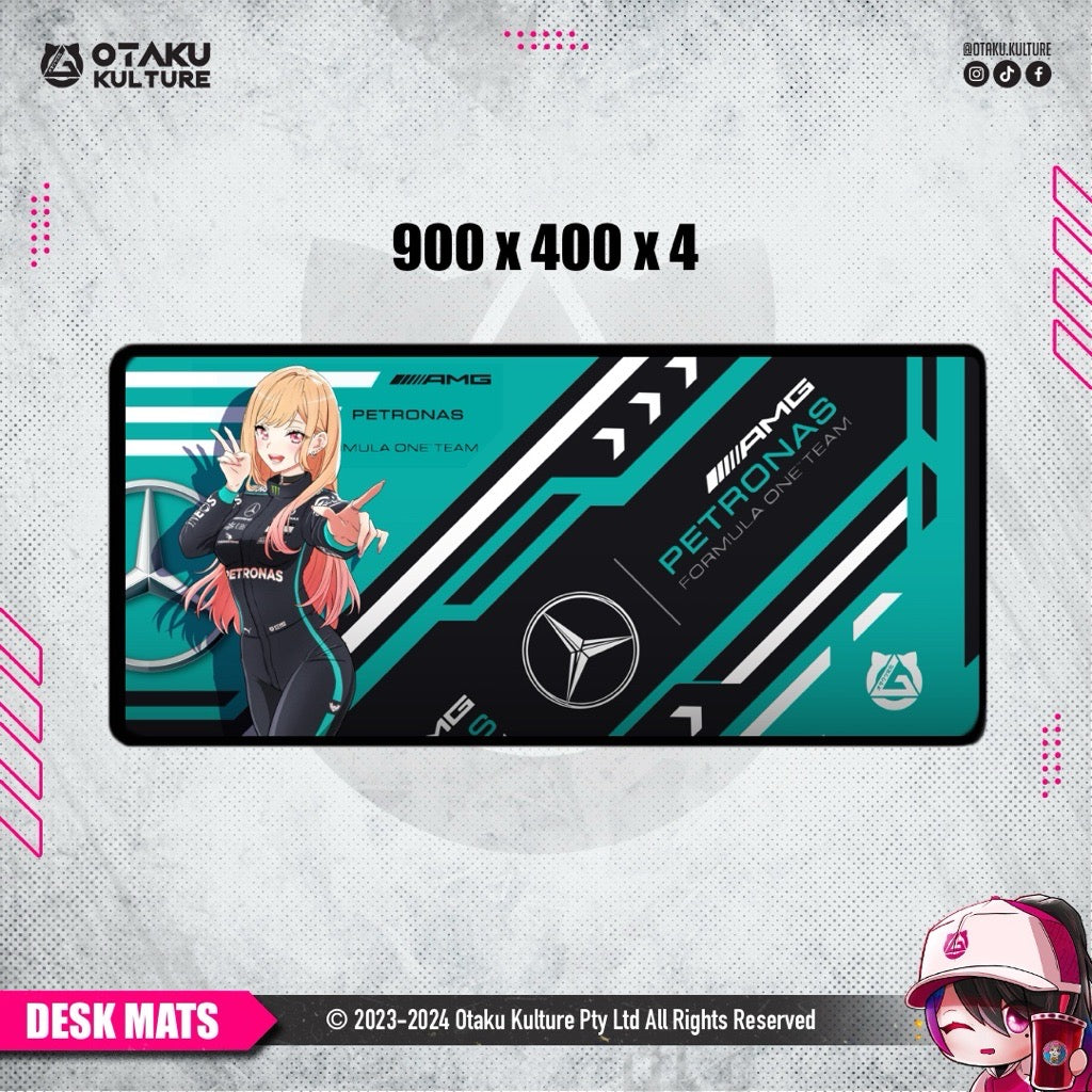 MARIN MERCEDES INSPIRED DESK MAT