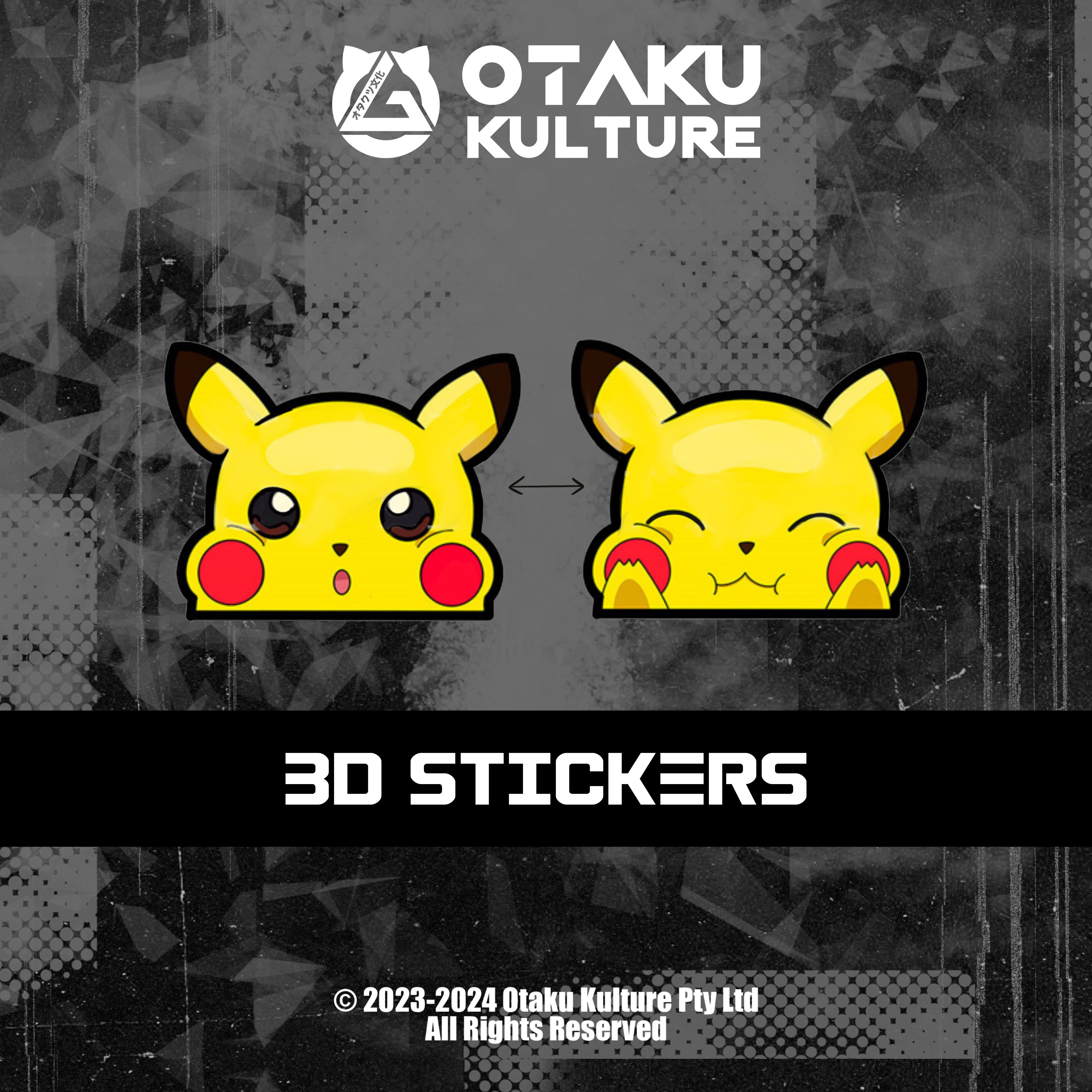 3D MOTION STICKERS