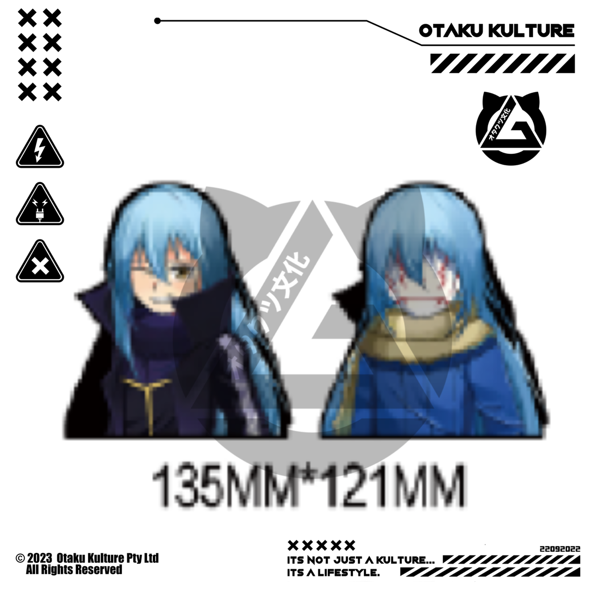 RIMURU WINK 3D MOTION STICKER