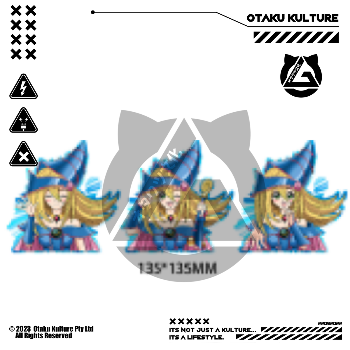 DARK MAGICIAN 3D MOTION STICKER