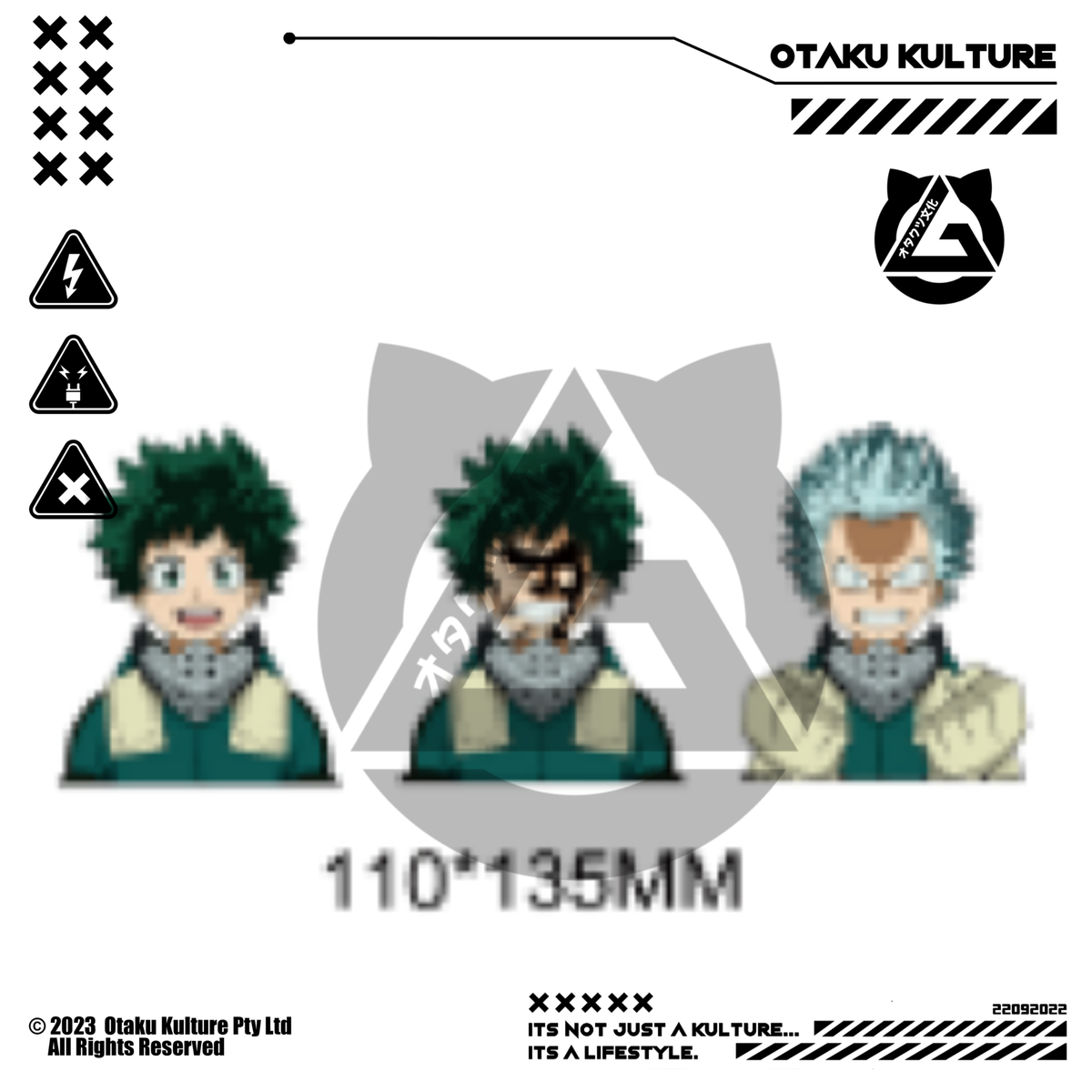 DEKU TRANSFORMATION 3D MOTION STICKER