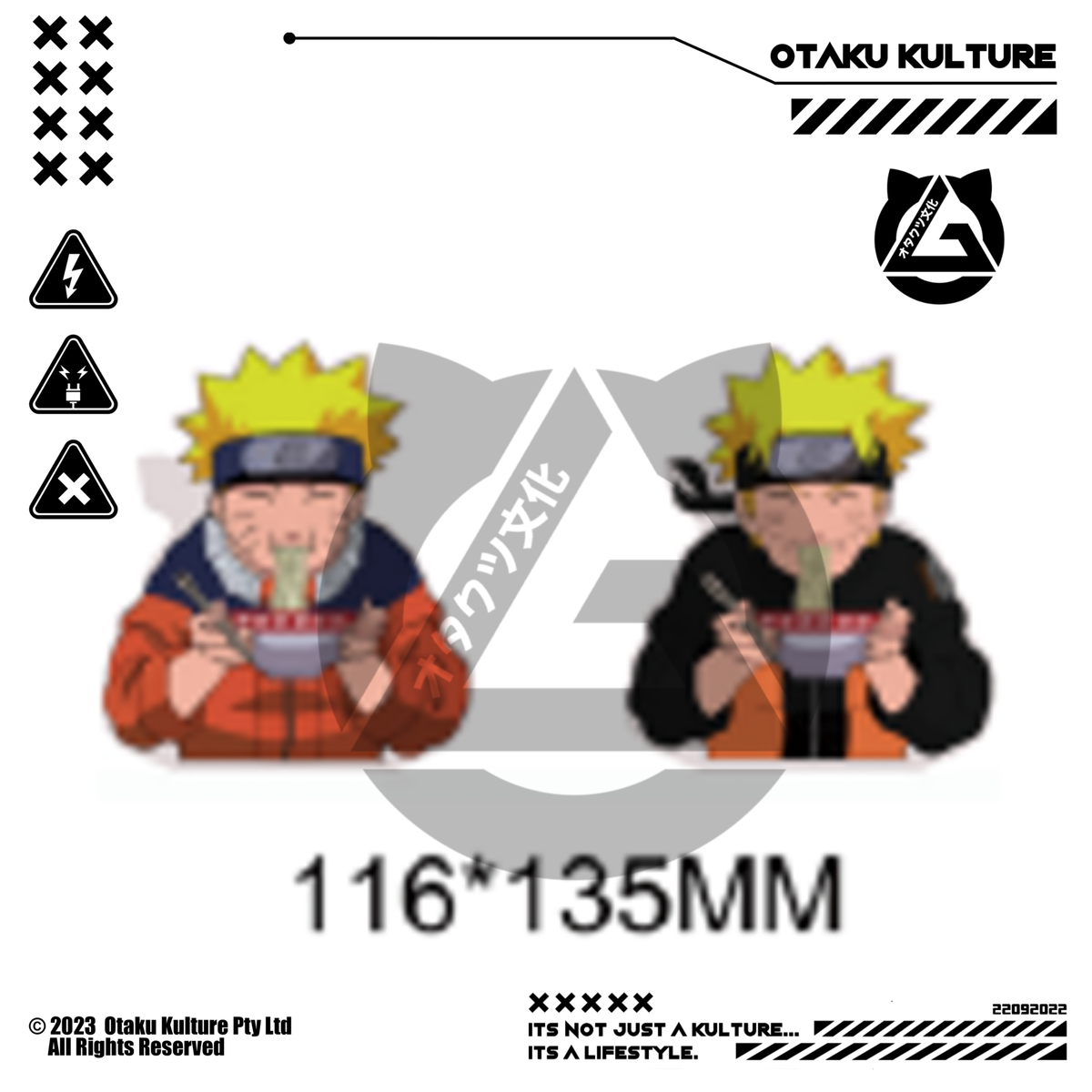 NARUTO NOODLES 3D MOTION STICKER