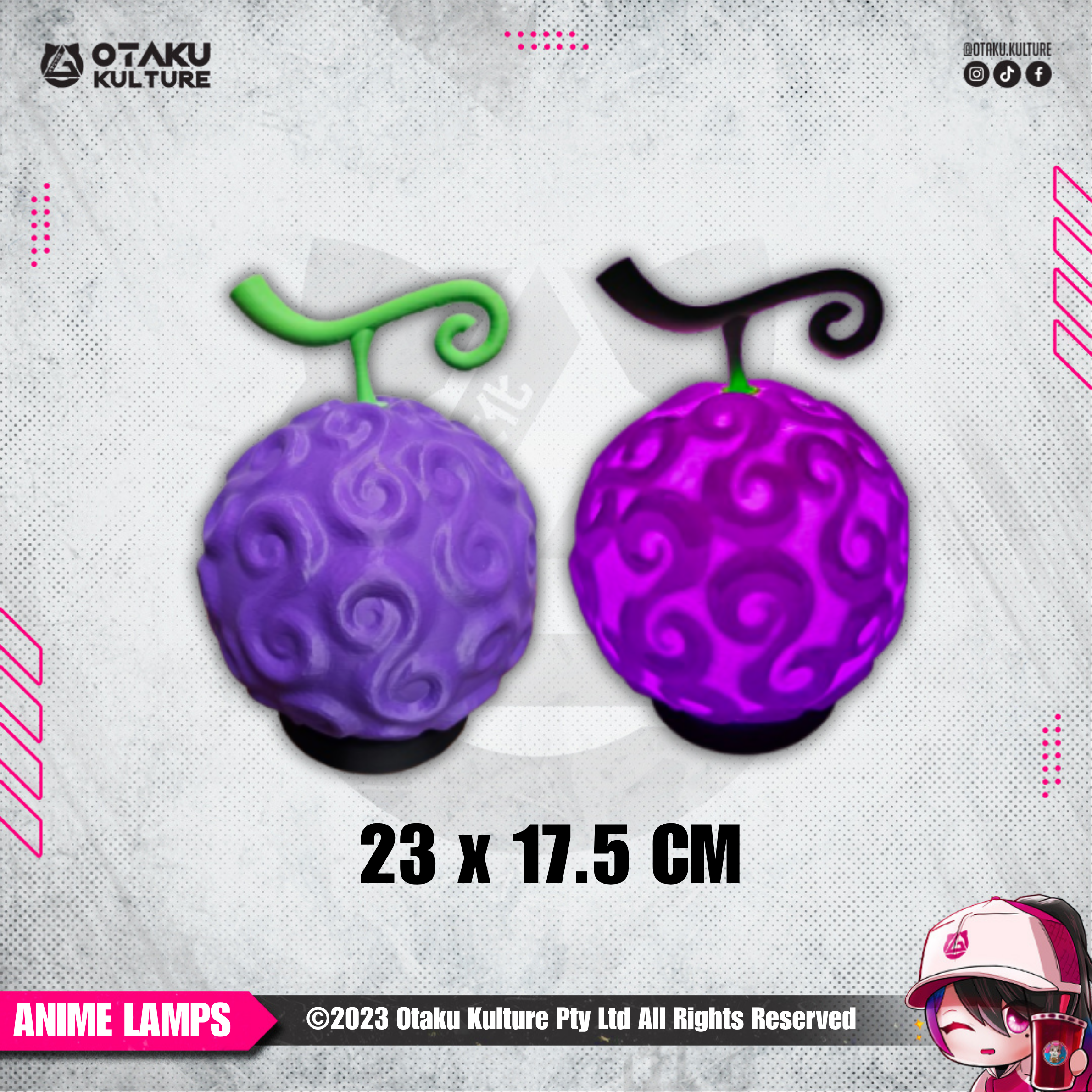 GUM-GUM FRUIT LAMP