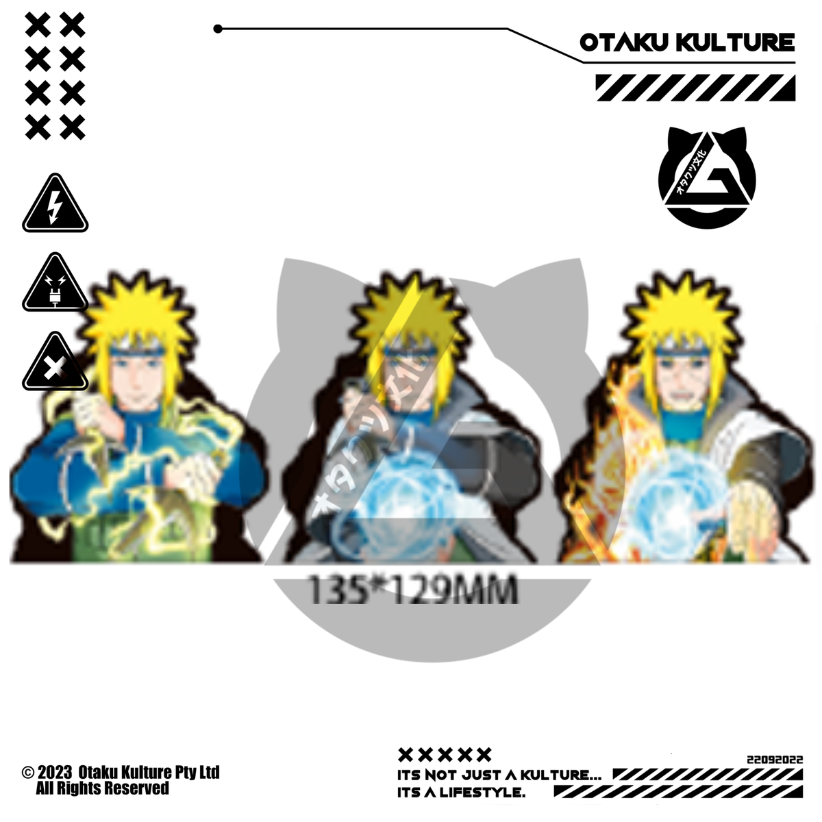 MINATO REINCARNATION 3D MOTION STICKER