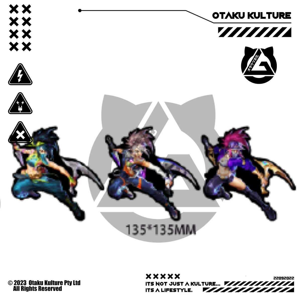 AKALI 3D MOTION STICKER