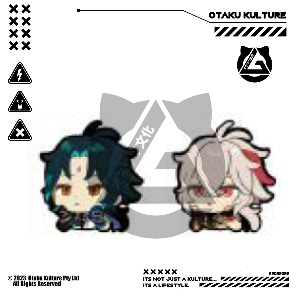 KAZUHA/XIAO CHIBIS 3D MOTION STICKER