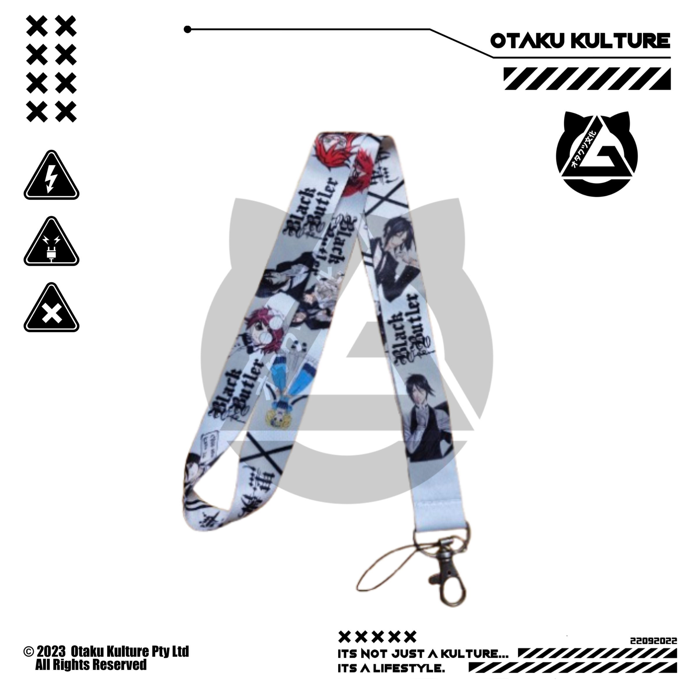 BLACK BUTLER LANYARD