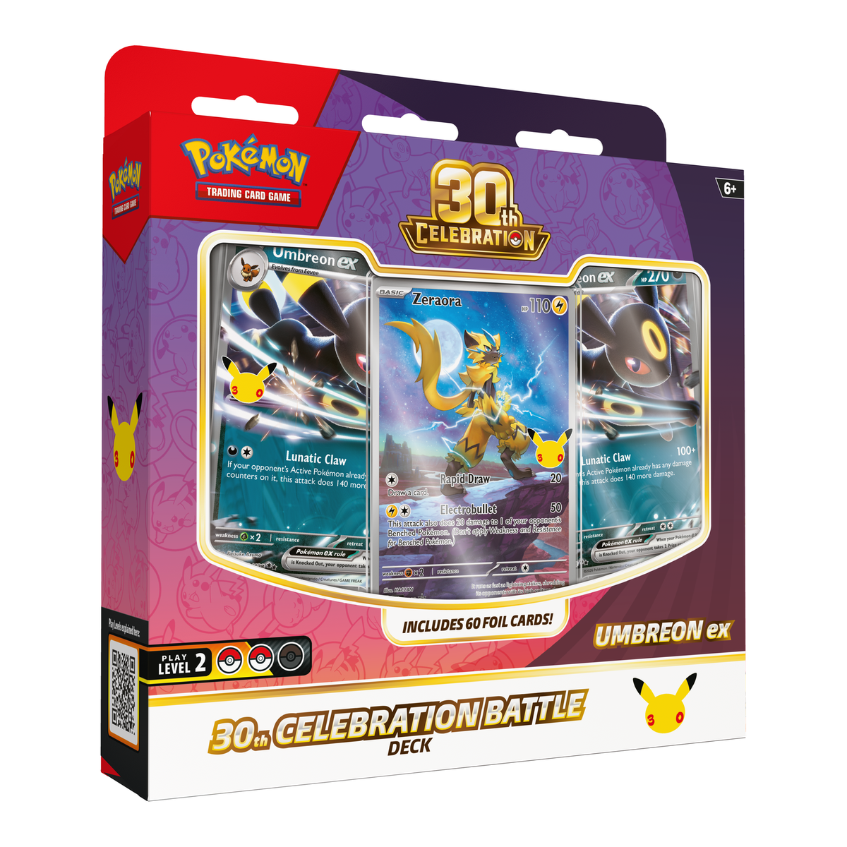 Pokémon TCG: 30th Celebration Battle Deck, Umbreon ex