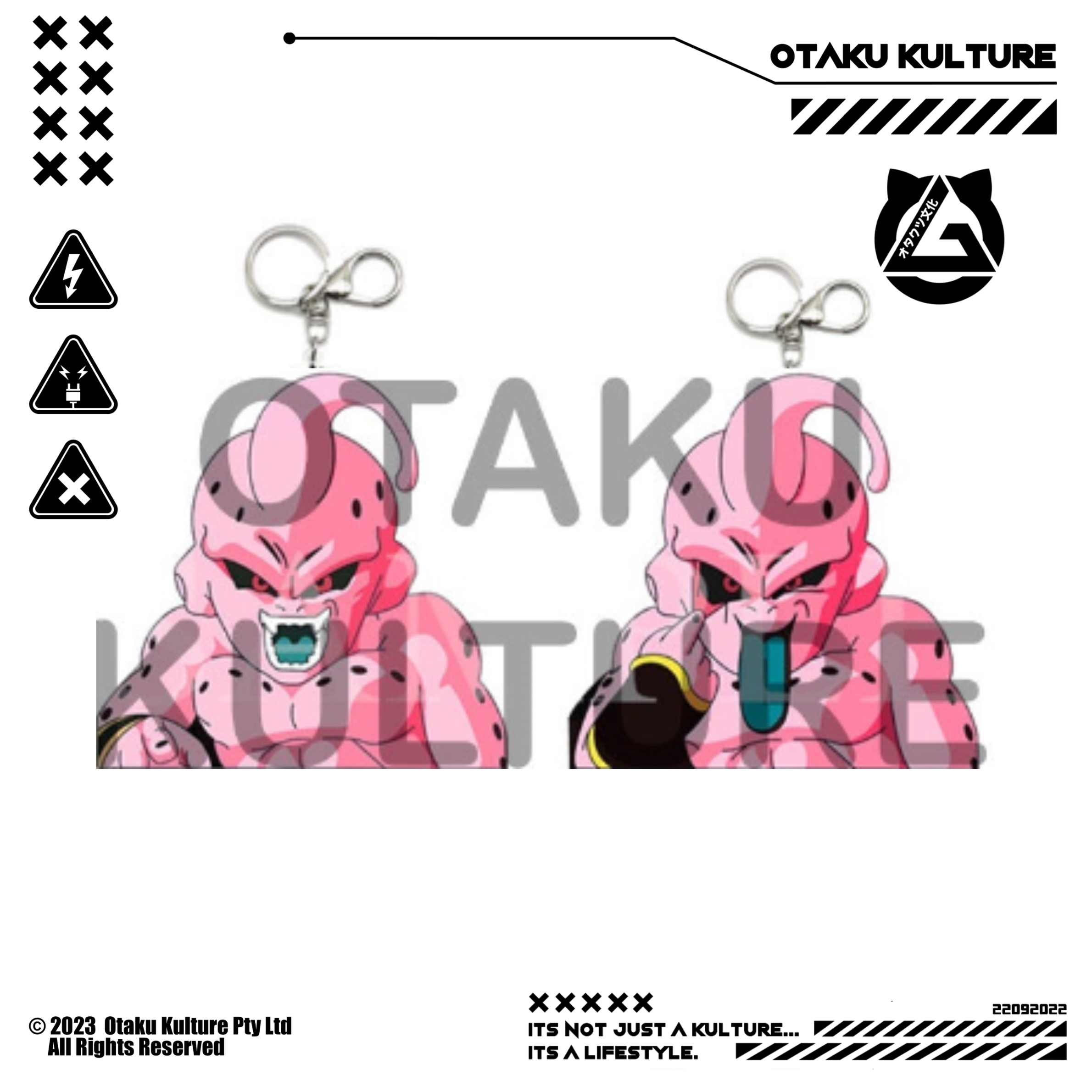 KID BUU 3D MOTION KEYCHAIN