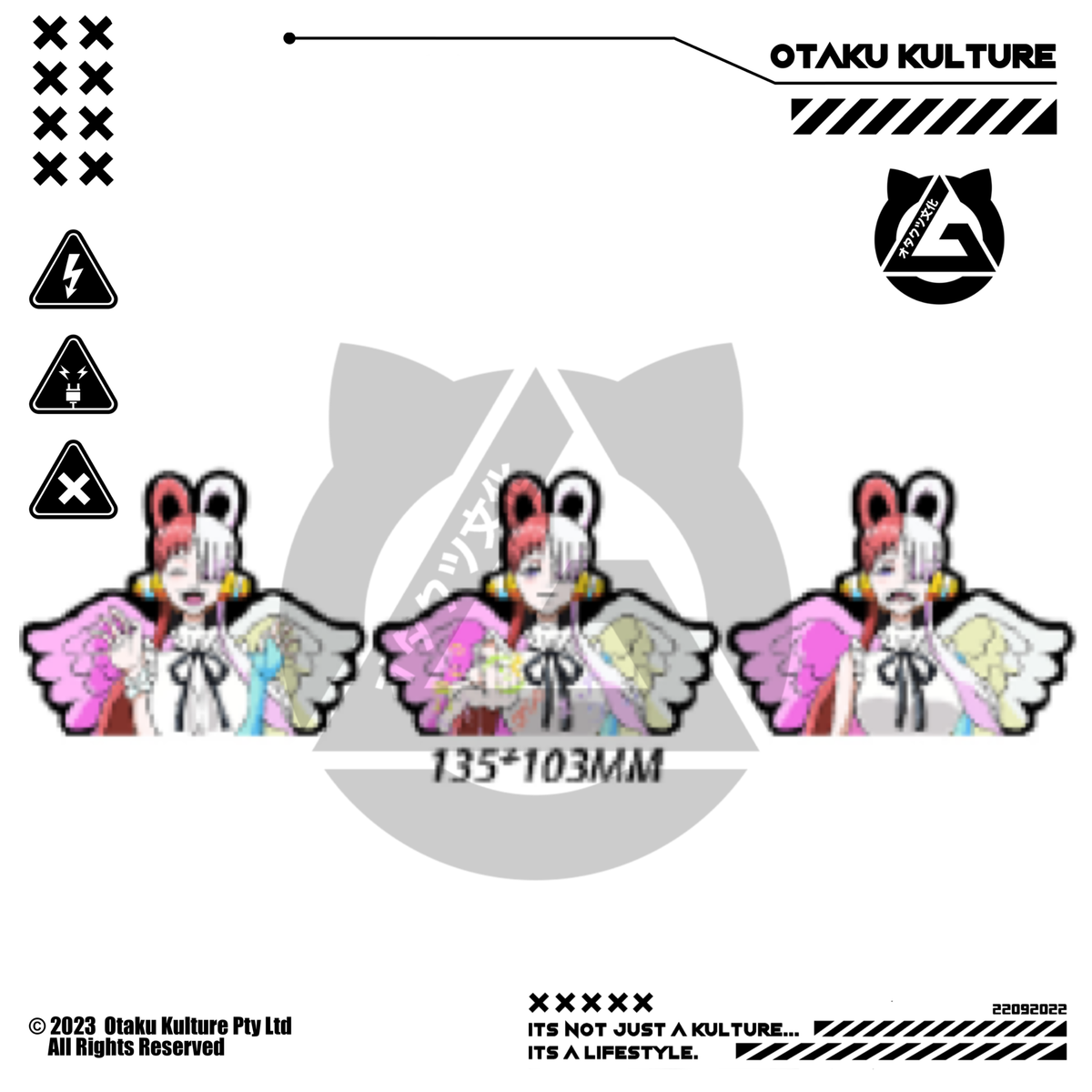 UTA 3D MOTION STICKER