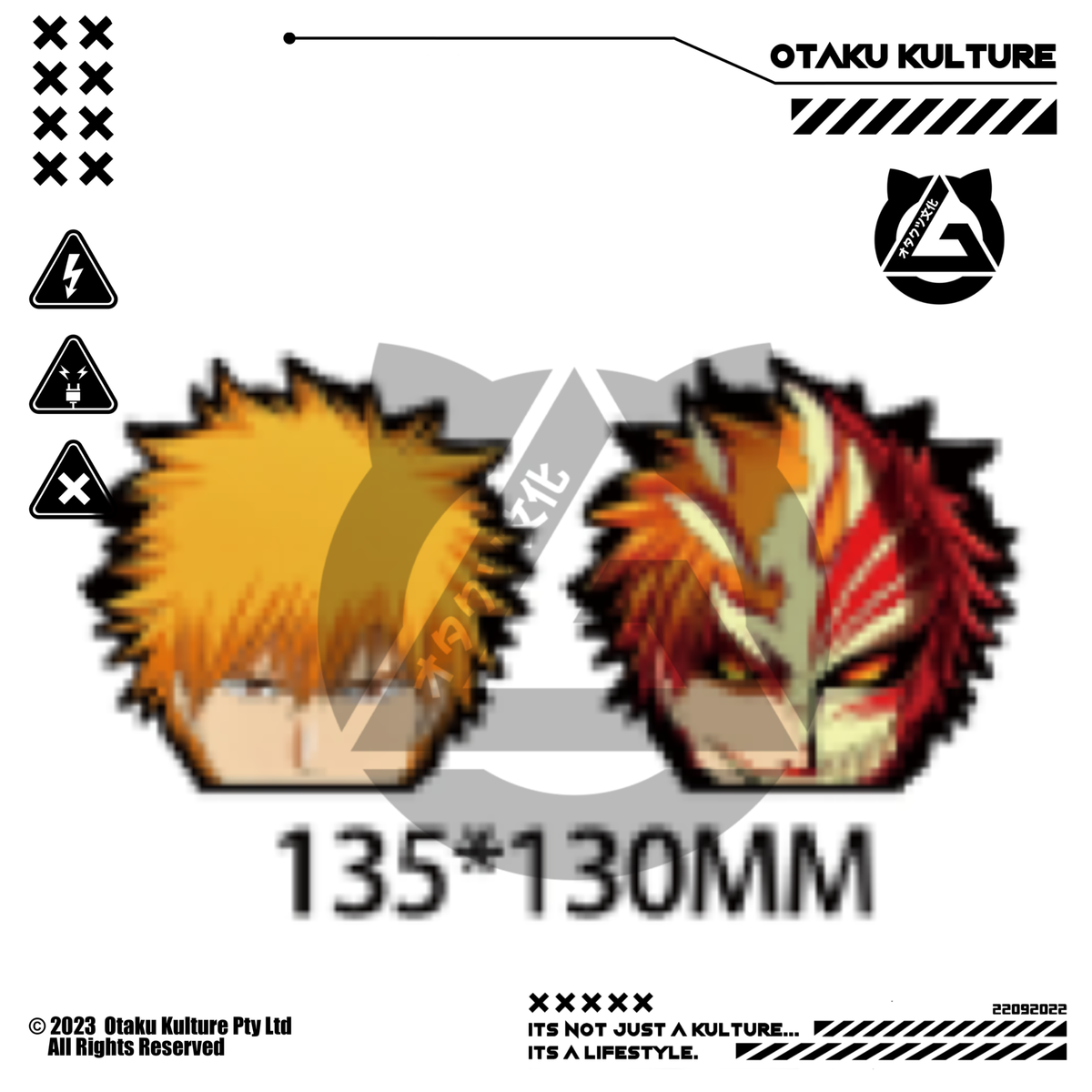 ICHIGO CLOSE UP 3D MOTION STICKER