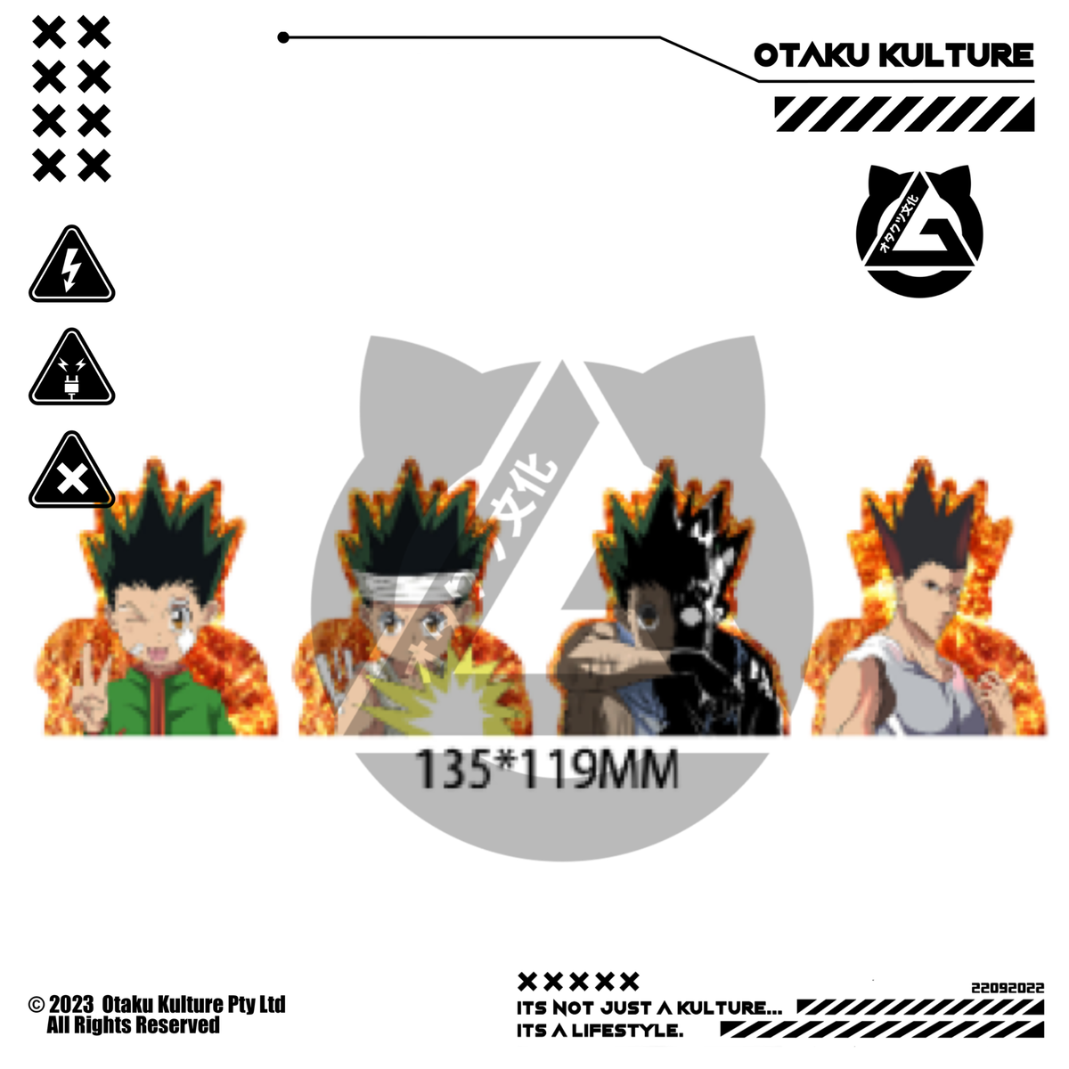 GON FINAL FORM 3D MOTION STICKER