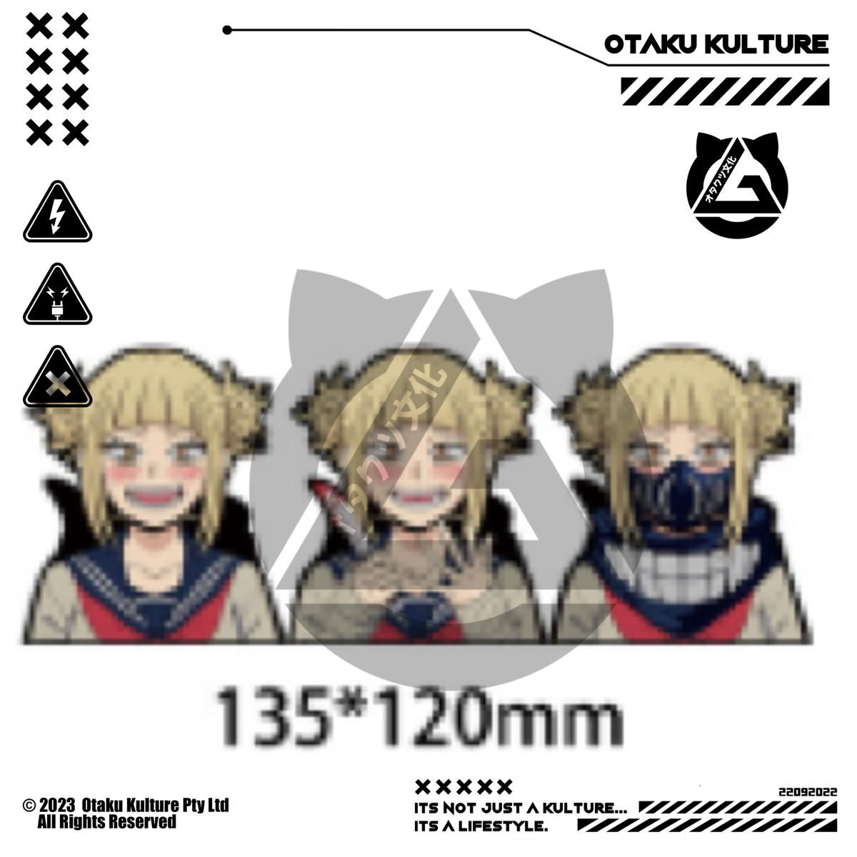 TOGA HIMIKO ALTERNATIVE 3D MOTION STICKER