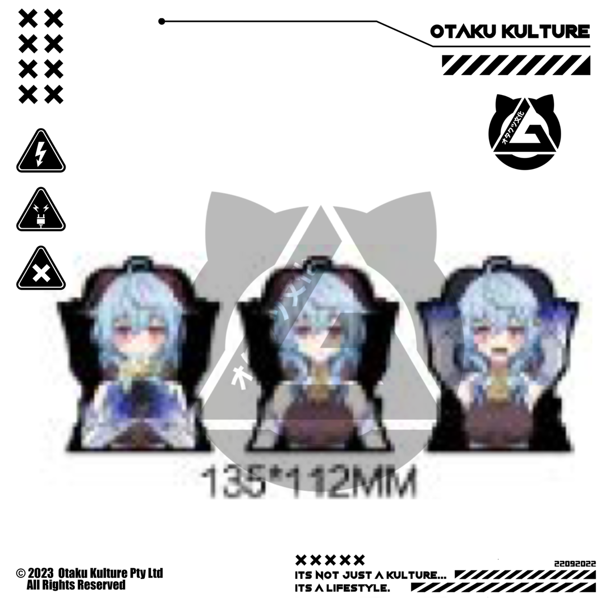 GANYU 3D MOTION STICKER
