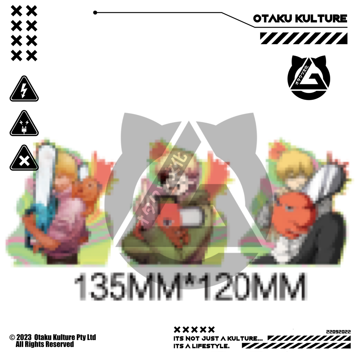 DENJI POCHITA MOTION STICKER