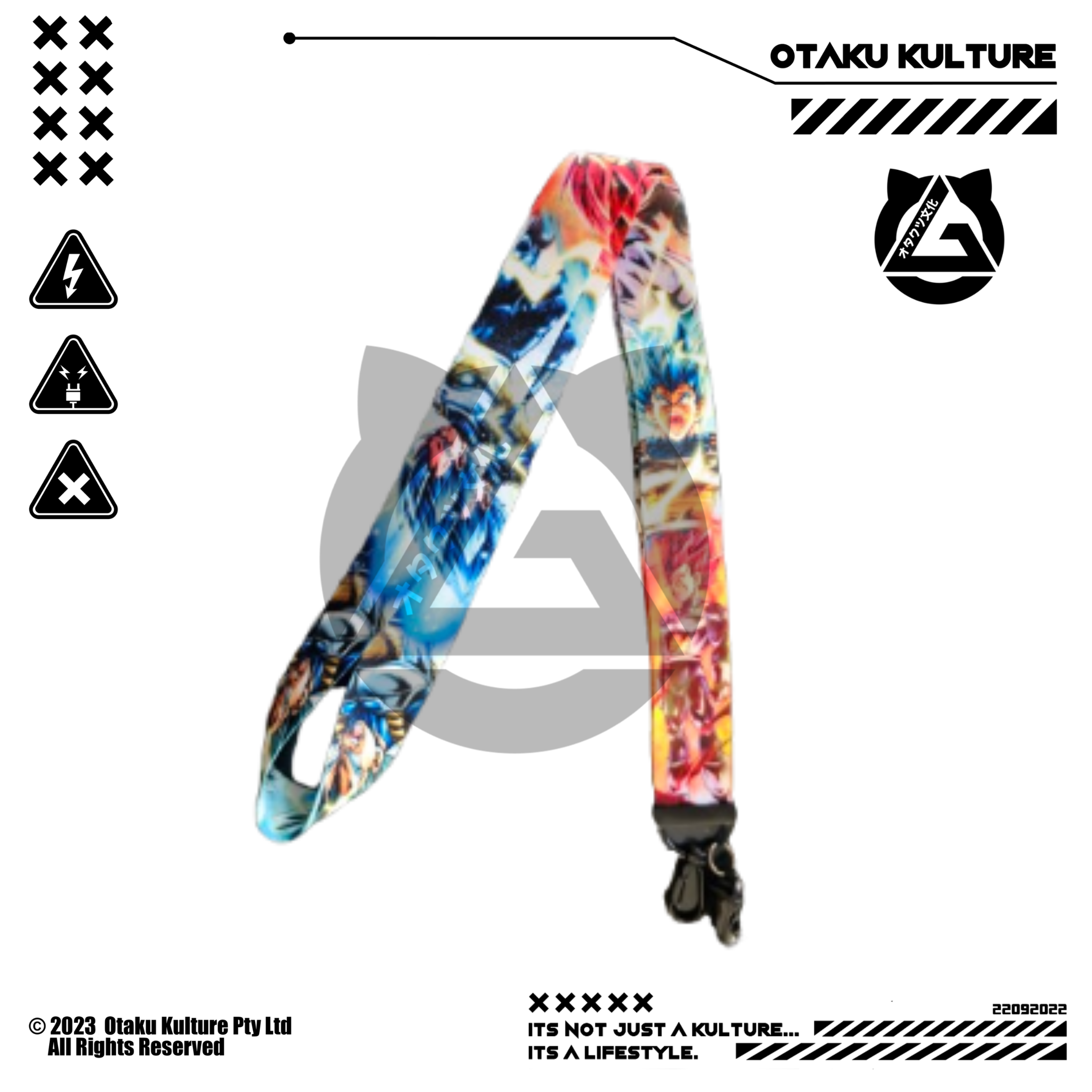 VEGETA SSGSS LANYARD