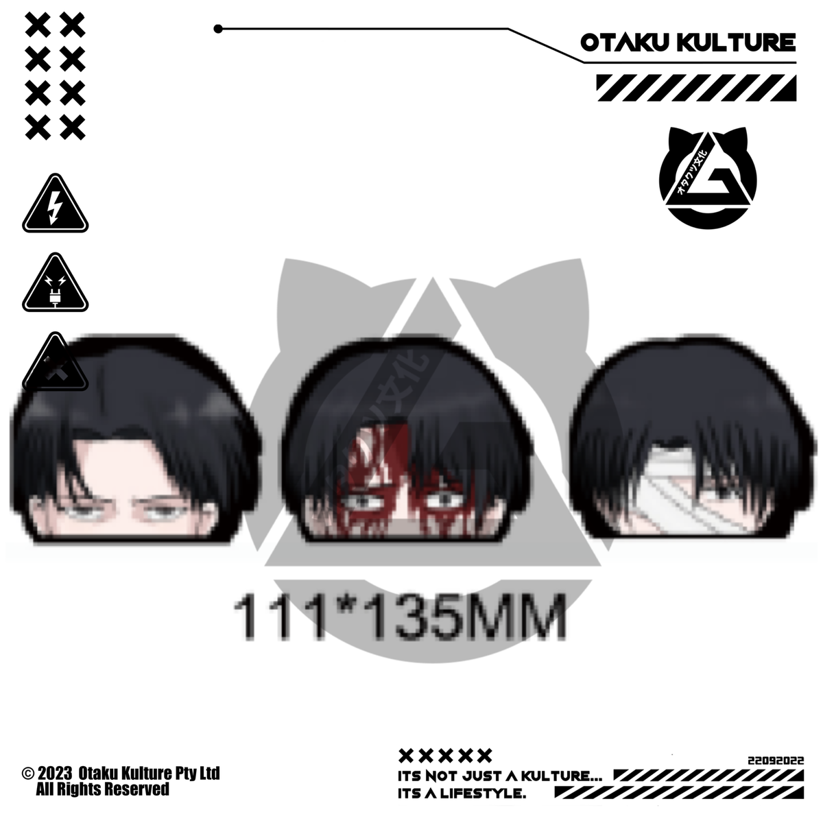 LEVI PEEKER 3D MOTION STICKER