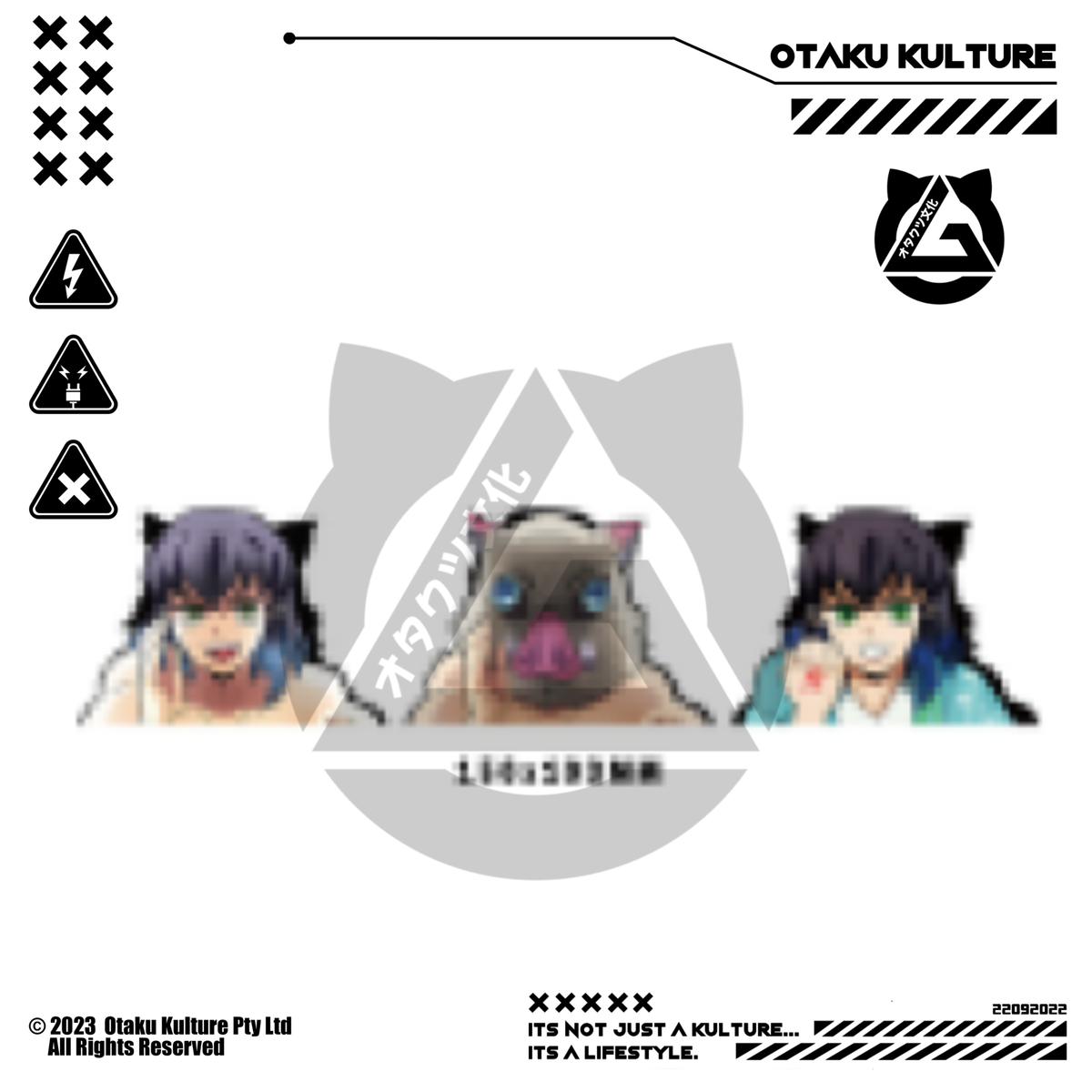 INOSUKE WHISPER 3D MOTION STICKER