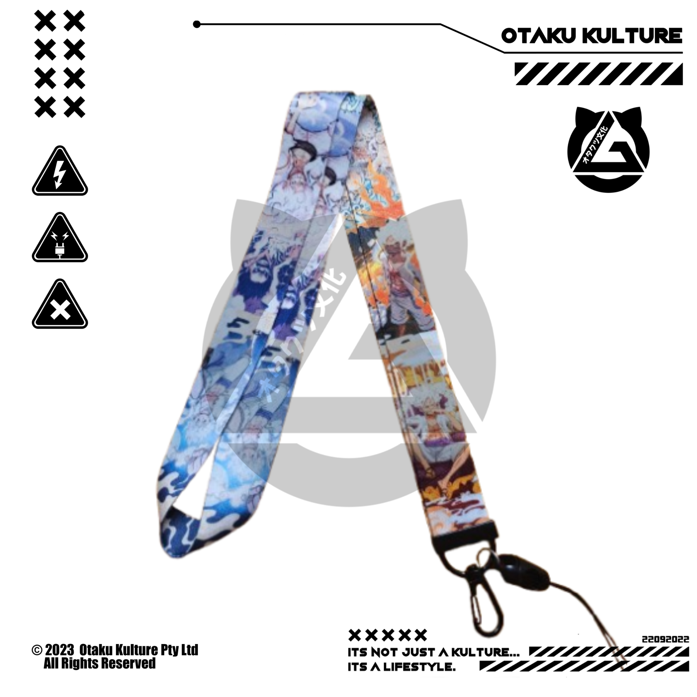 LUFFY GEAR FIVE LANYARD