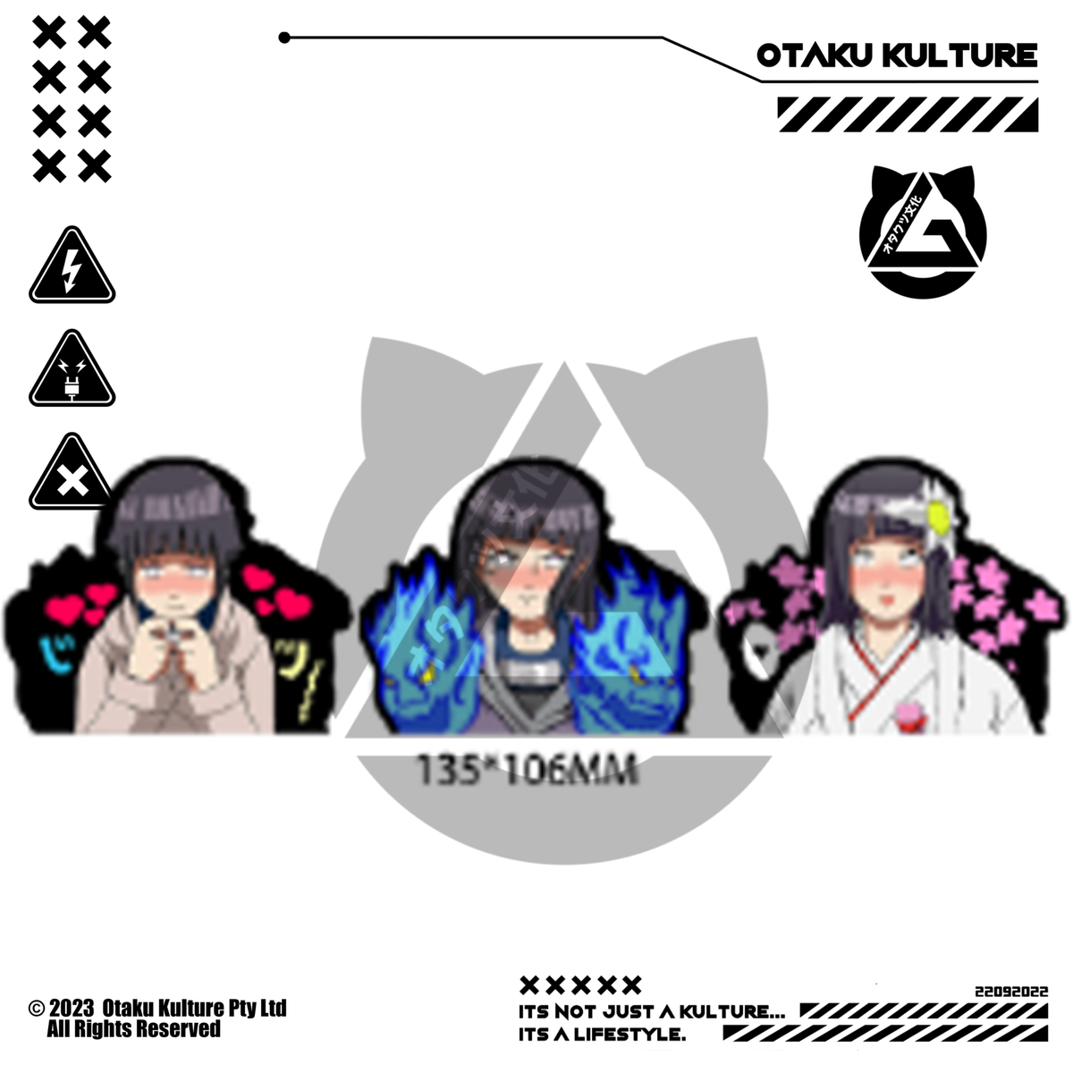 HINATA FIST 3D MOTION STICKER