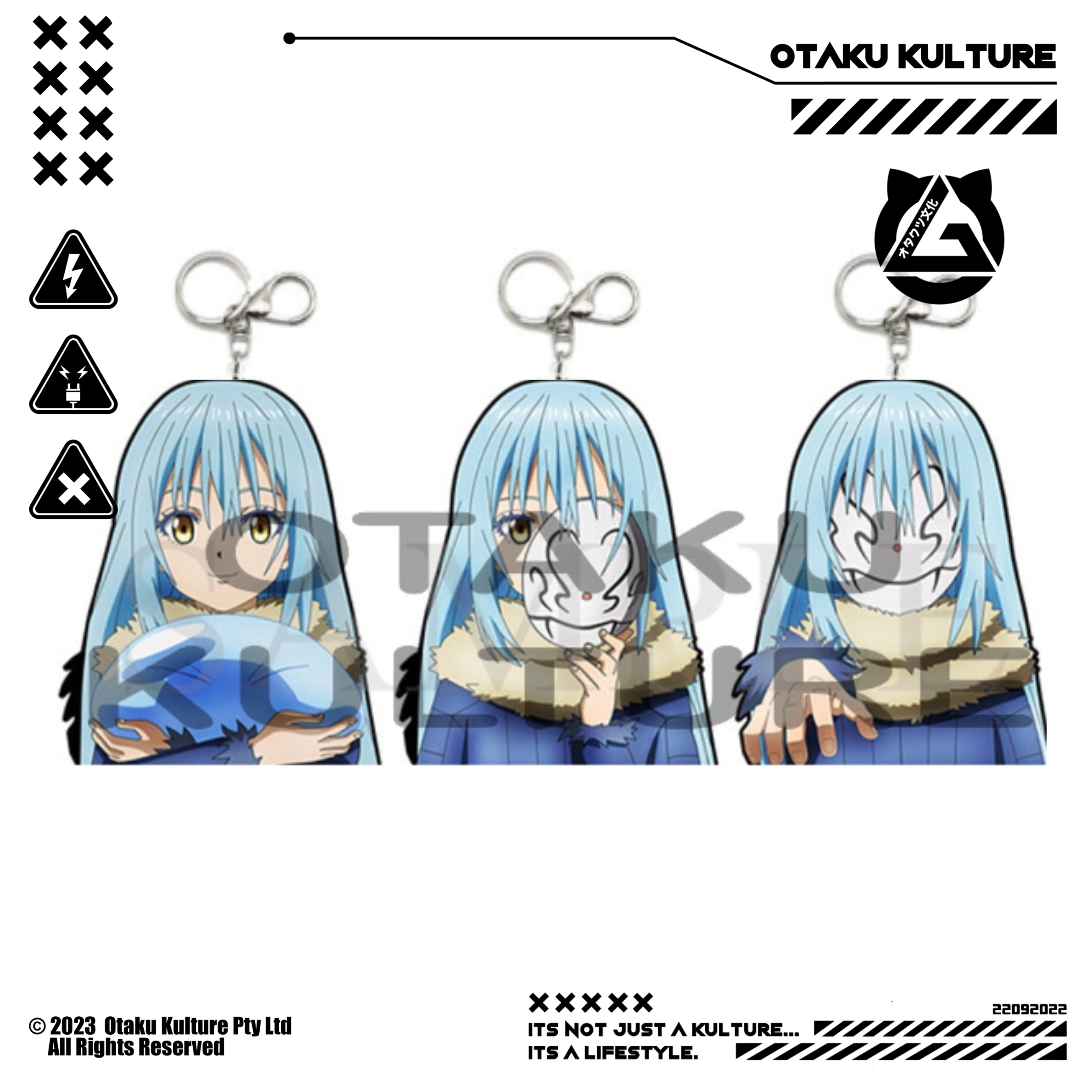 RIMURU 3D MOTION KEYCHAIN