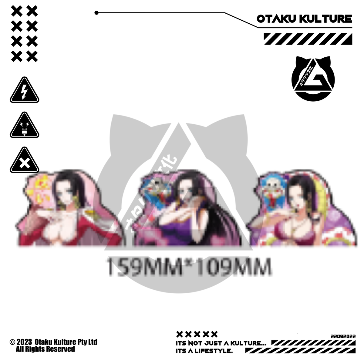 BOA HANCOCK 3D MOTION STICKER