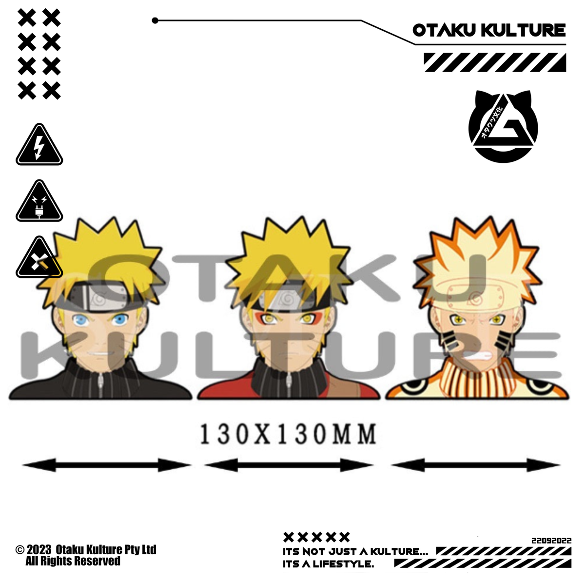 NARUTO ANGRY 3D MOTION STICKER