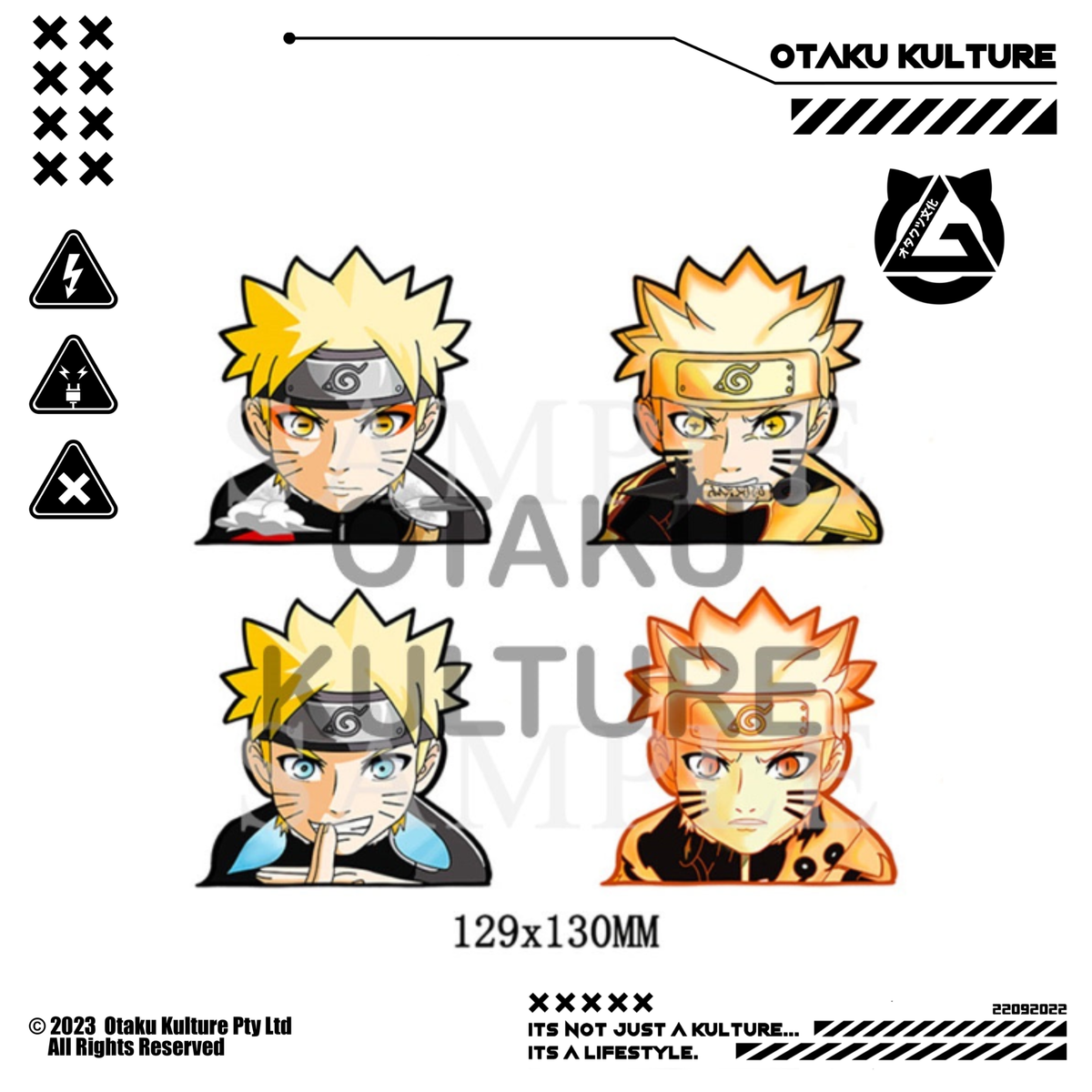 NARUTO CLOSE UP 3D MOTION STICKER