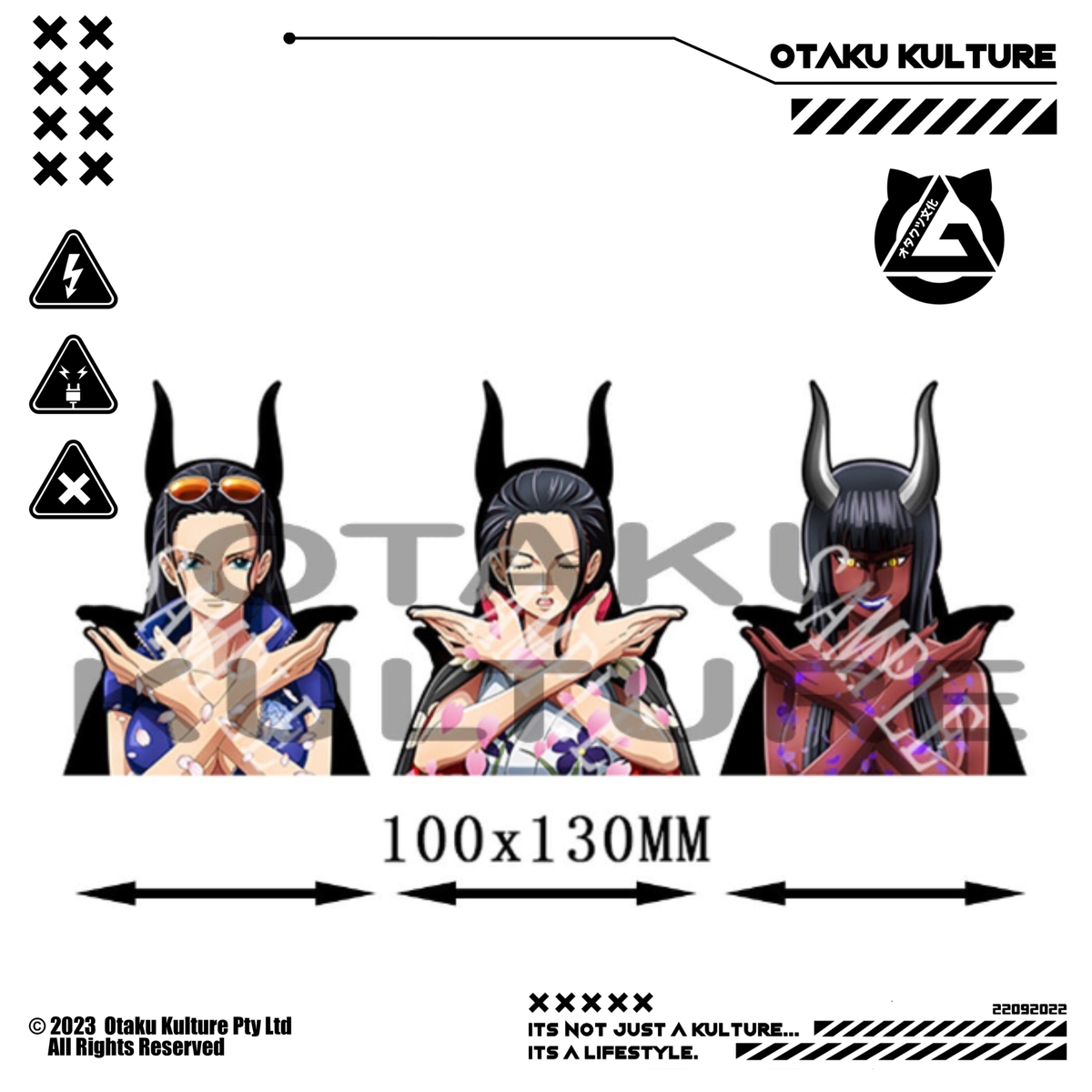 NICO ROBIN 3D MOTION STICKER