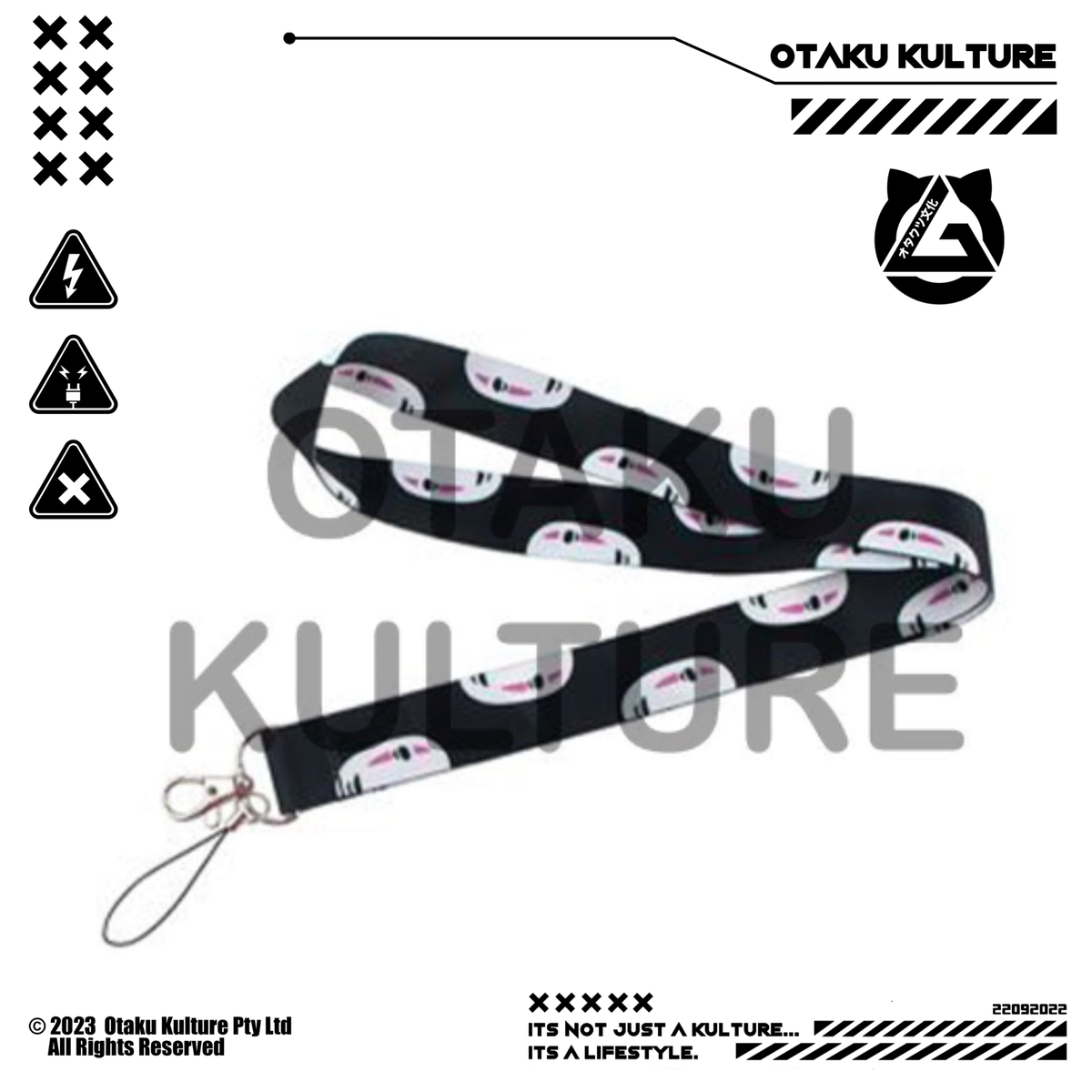 NO FACE LANYARD