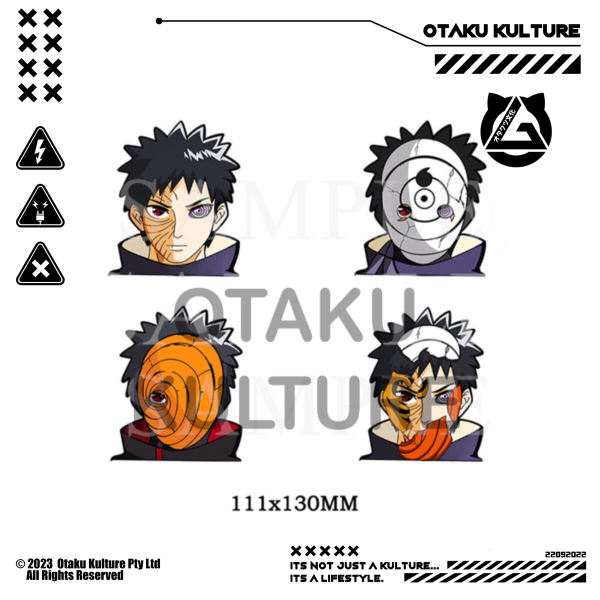 OBITO 3D MOTION STICKER