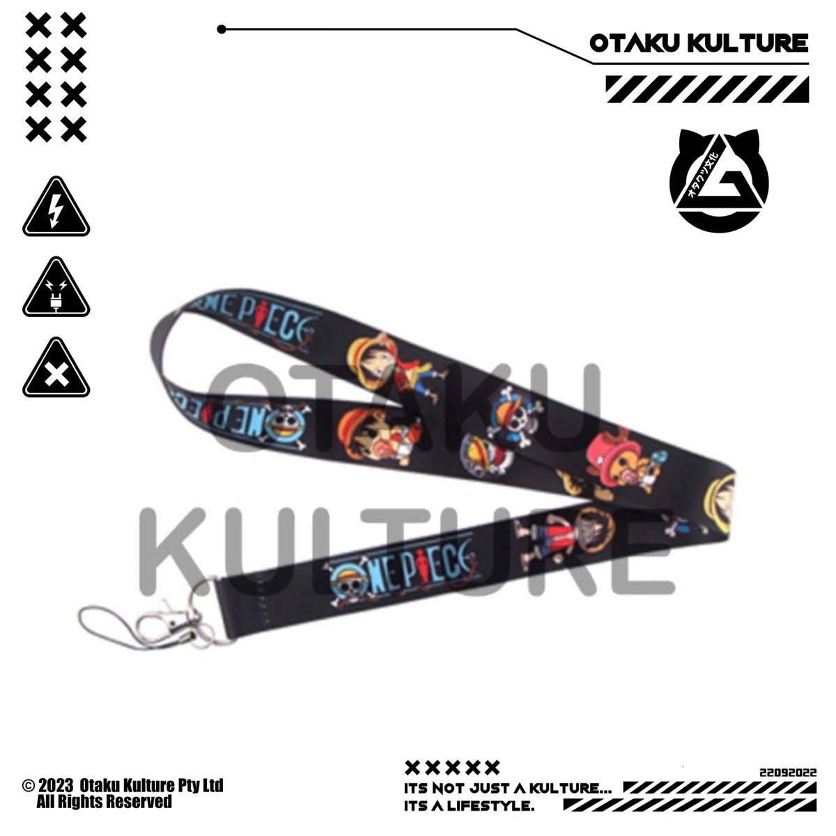 ONE PIECE CHIBI LANYARD