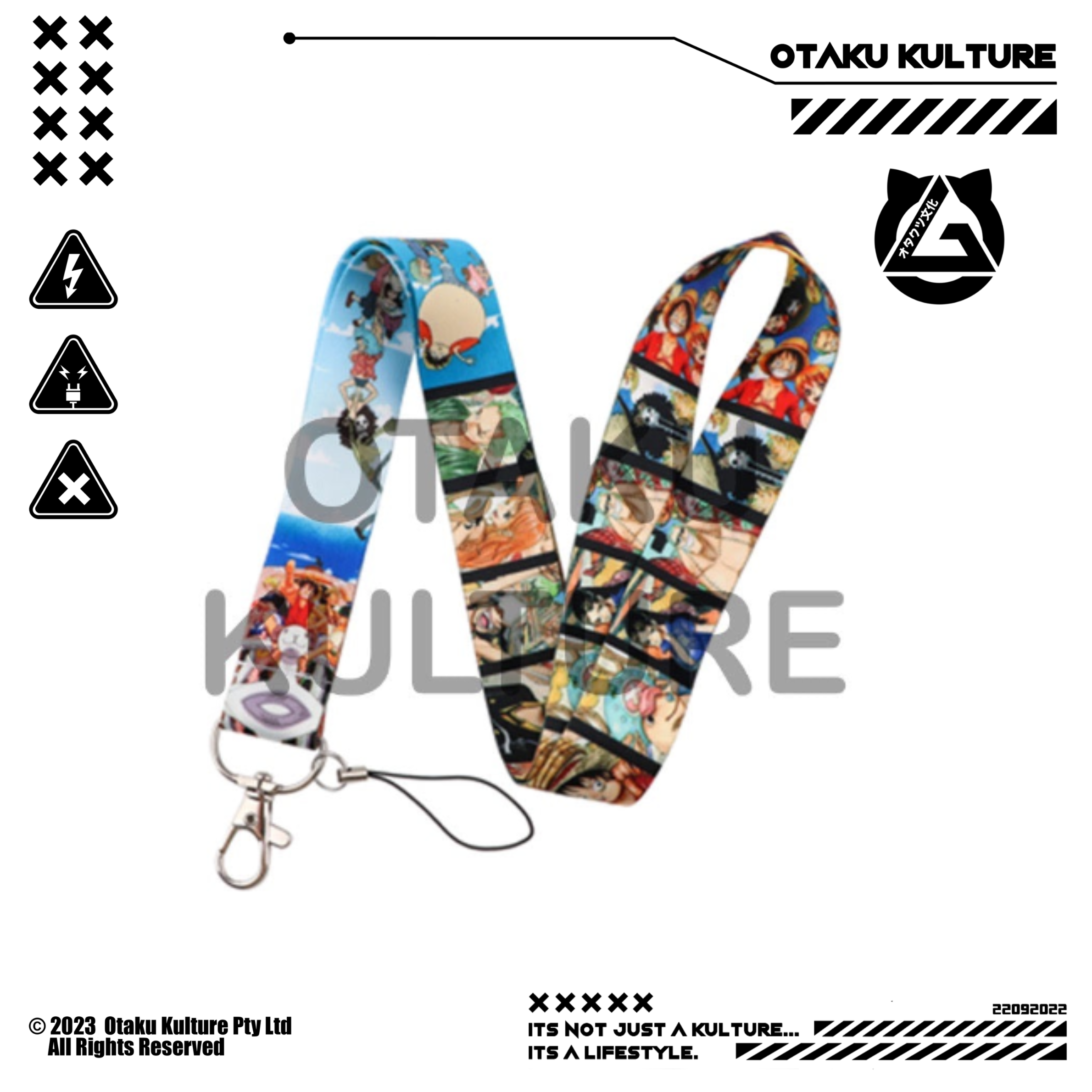 ONE PIECE MIXED LANYARD
