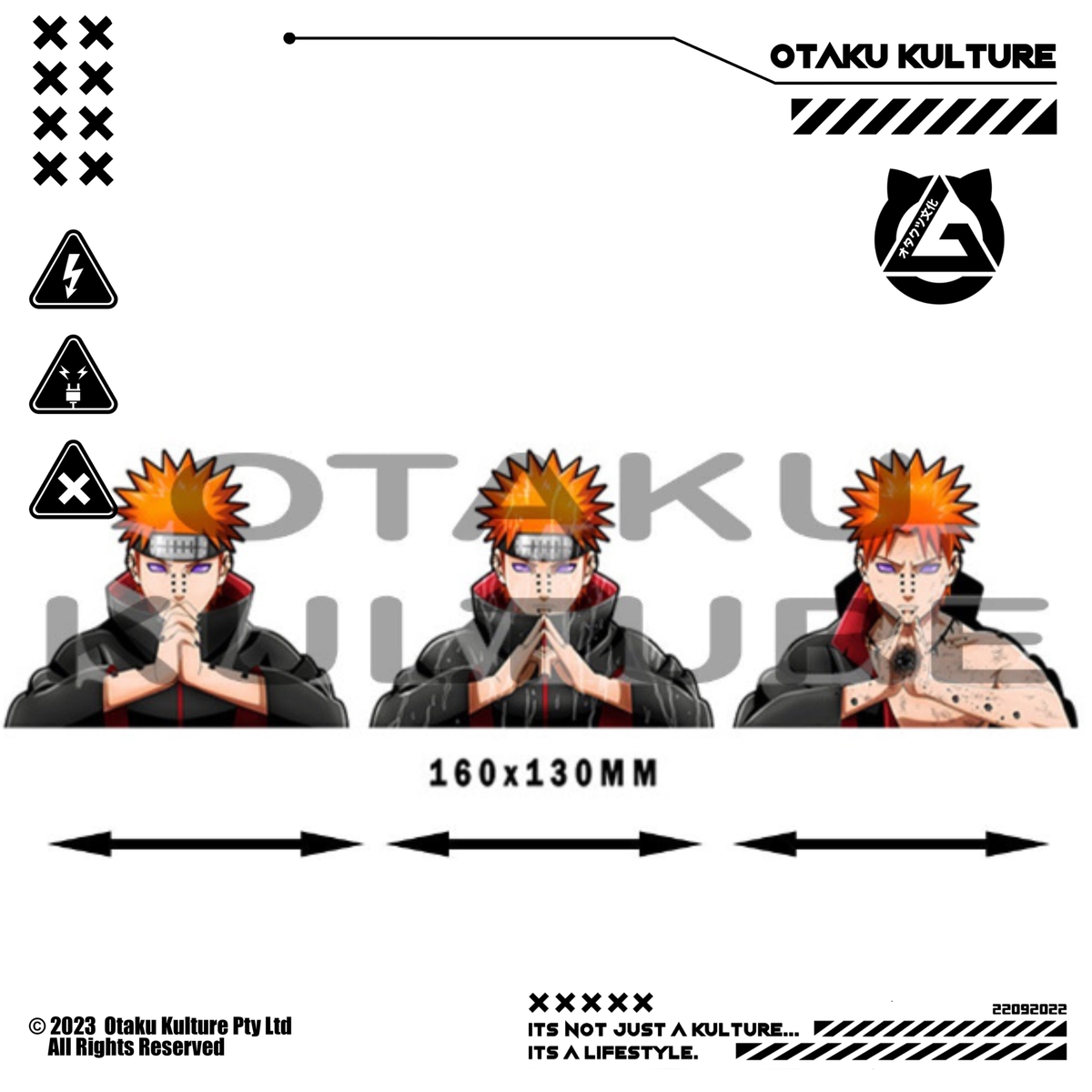 PAIN/NAGATO 3D MOTION STICKER
