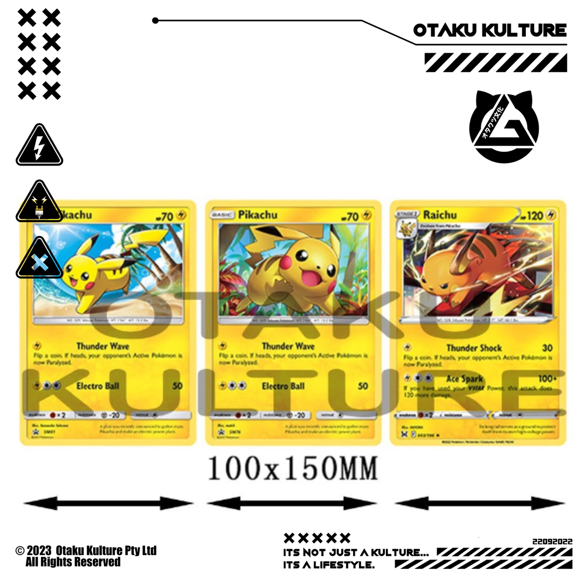 PIKACHU EVOLUTIONS 3D MOTION STICKER