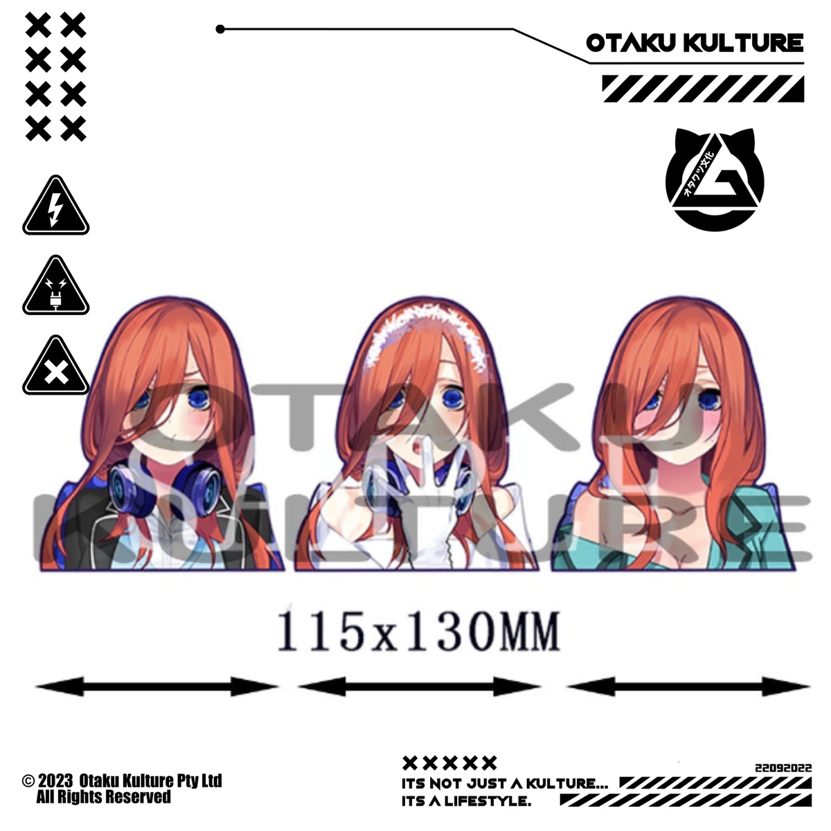 QUINTESSENTIAL QUINTUPLETS 3D MOTION STICKER