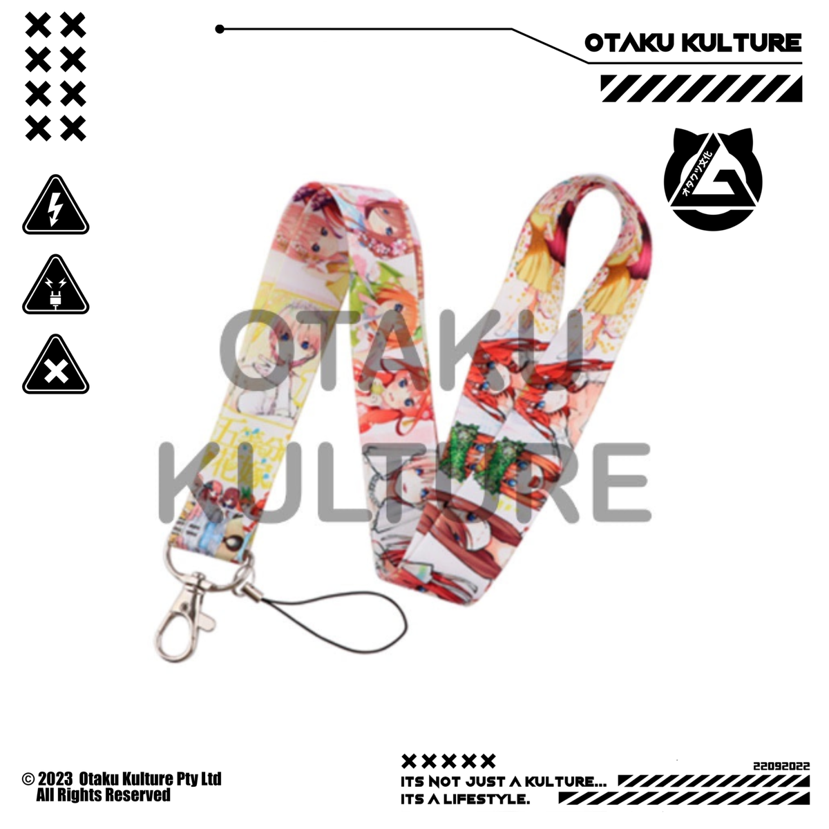 QUINTISSENTIAL QUINTUPLETS LANYARD