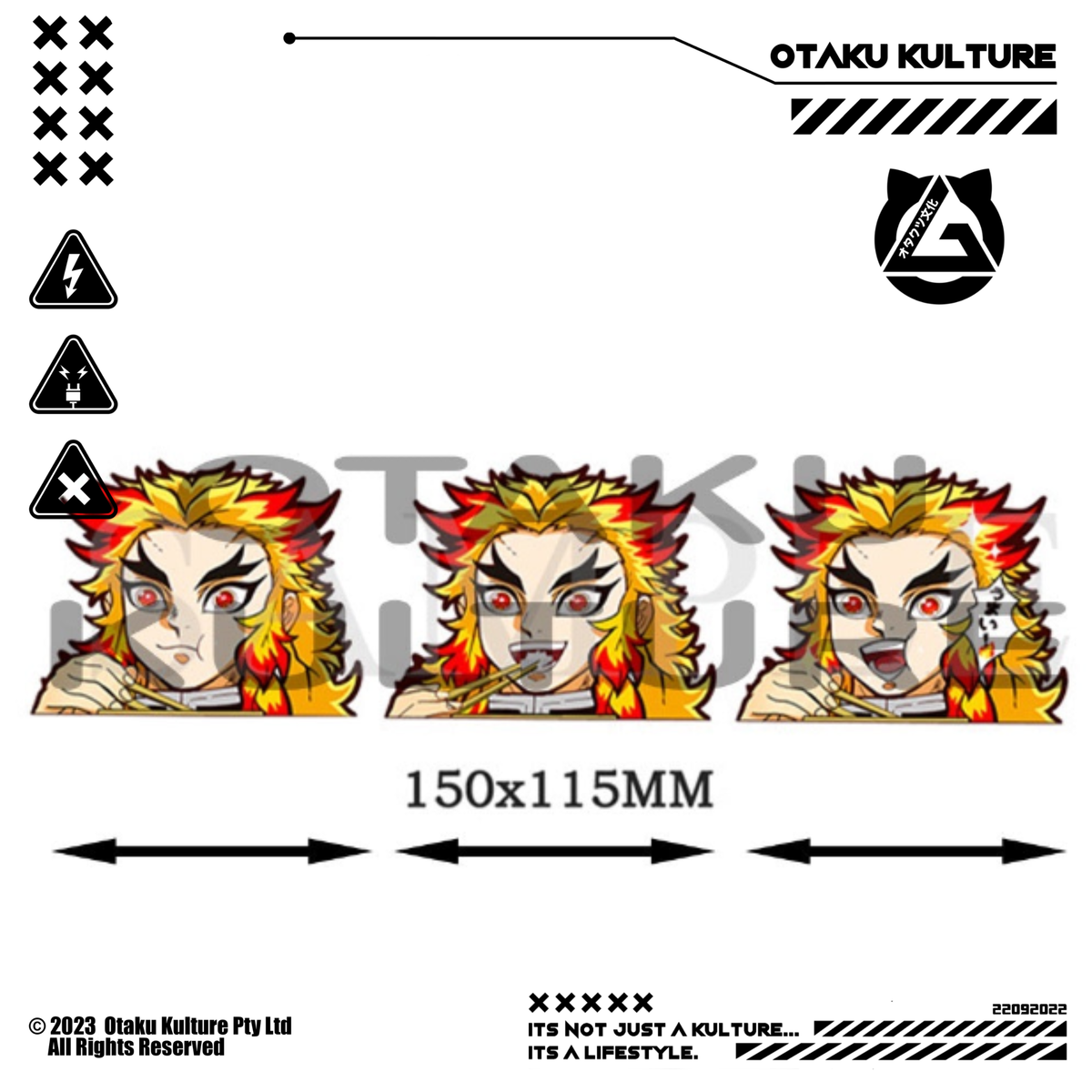 RENGOKU UMAI 3D MOTION STICKER