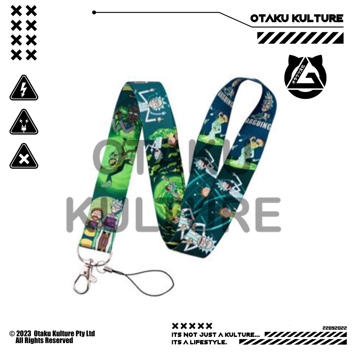 RICK AND MORTY LANYARD