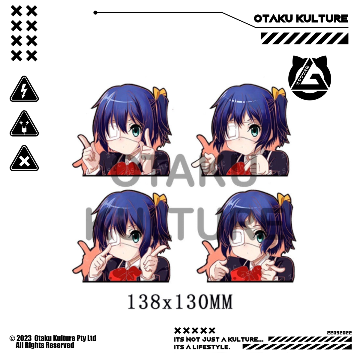 RIKKA TAKANASHI 3D MOTION STICKER