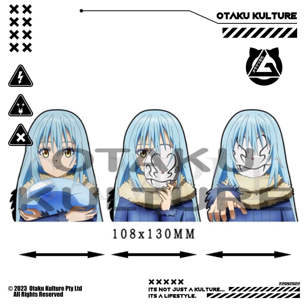 RIMURU 3D MOTION STICKER