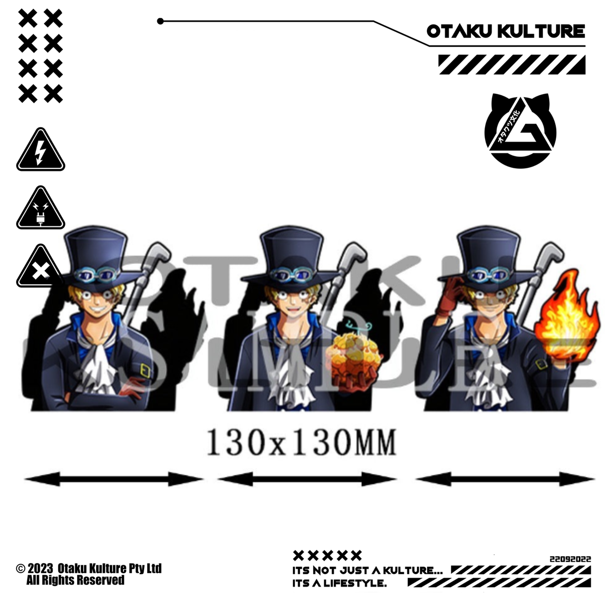 SABO 3D MOTION STICKER