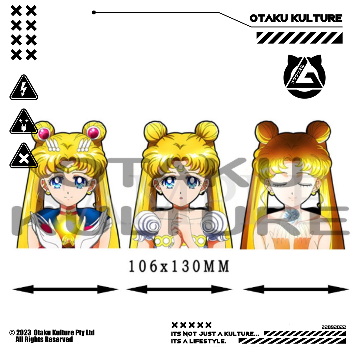 SAILOR MOON 3D MOTION STICKER