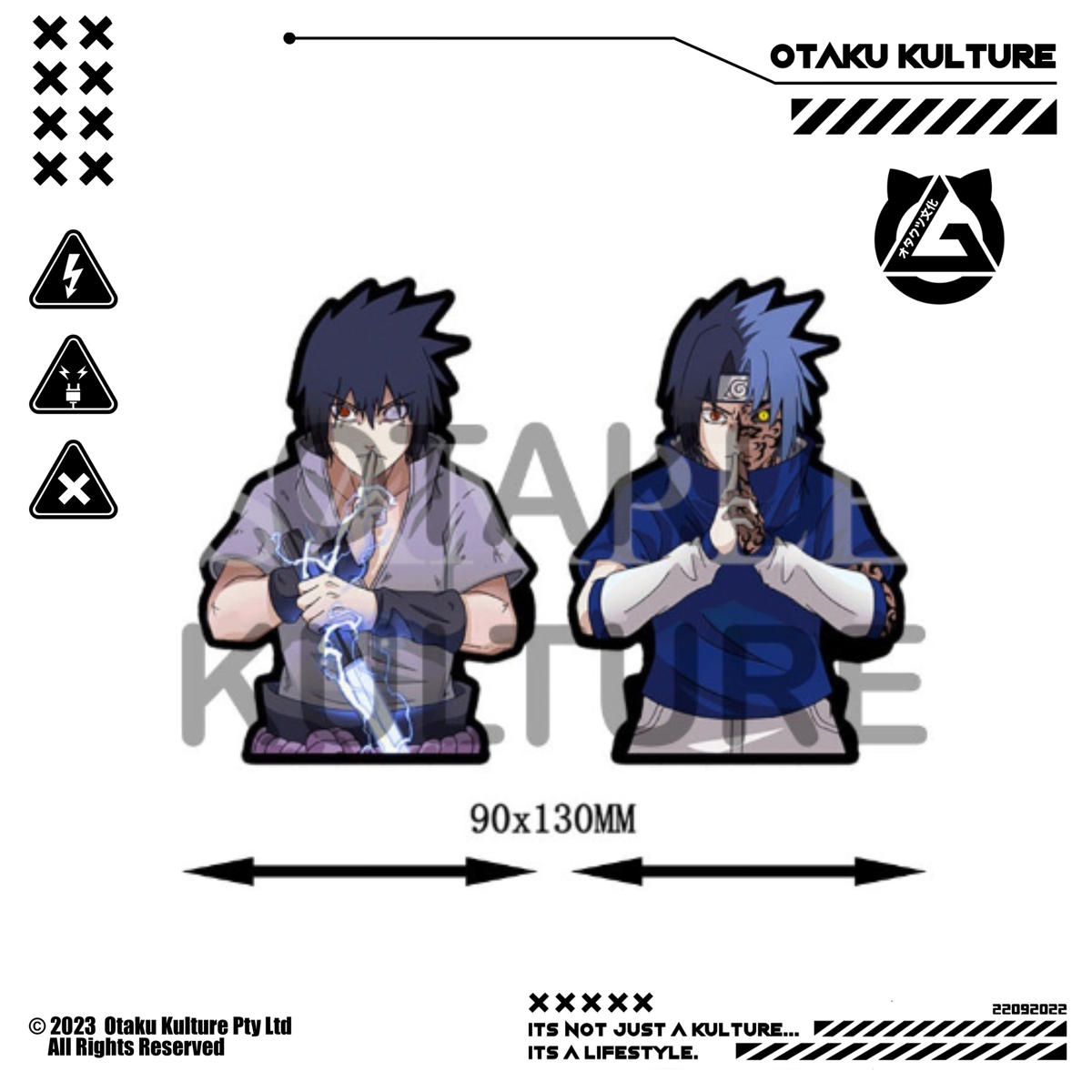 SASUKE 3D MOTION STICKER