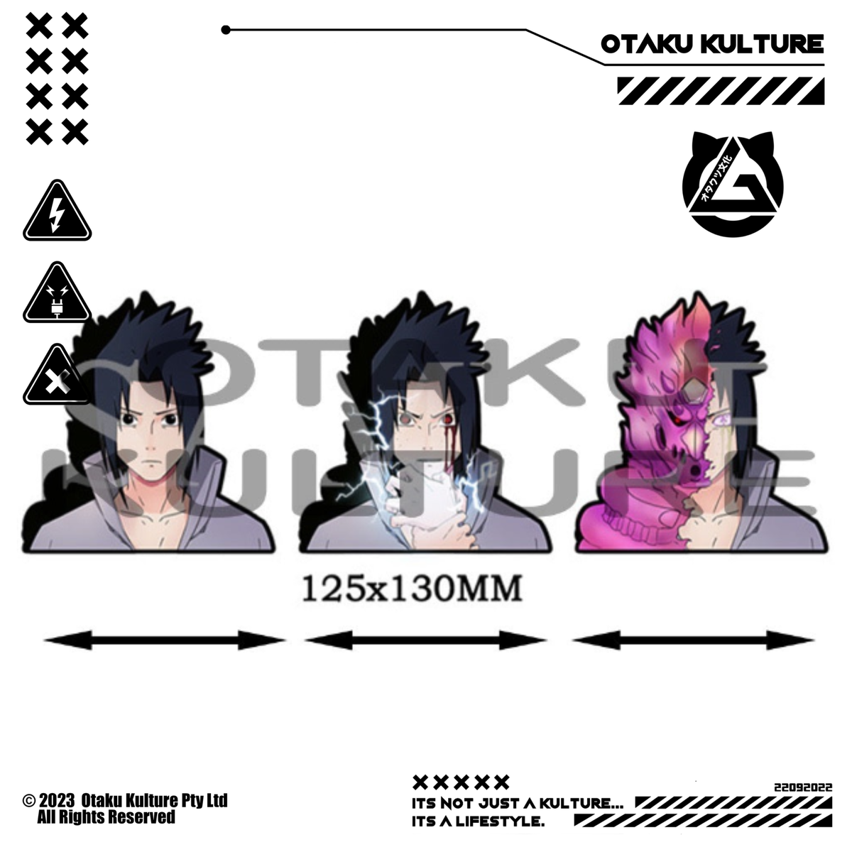 SASUKE SUSANOO 3D MOTION STICKER