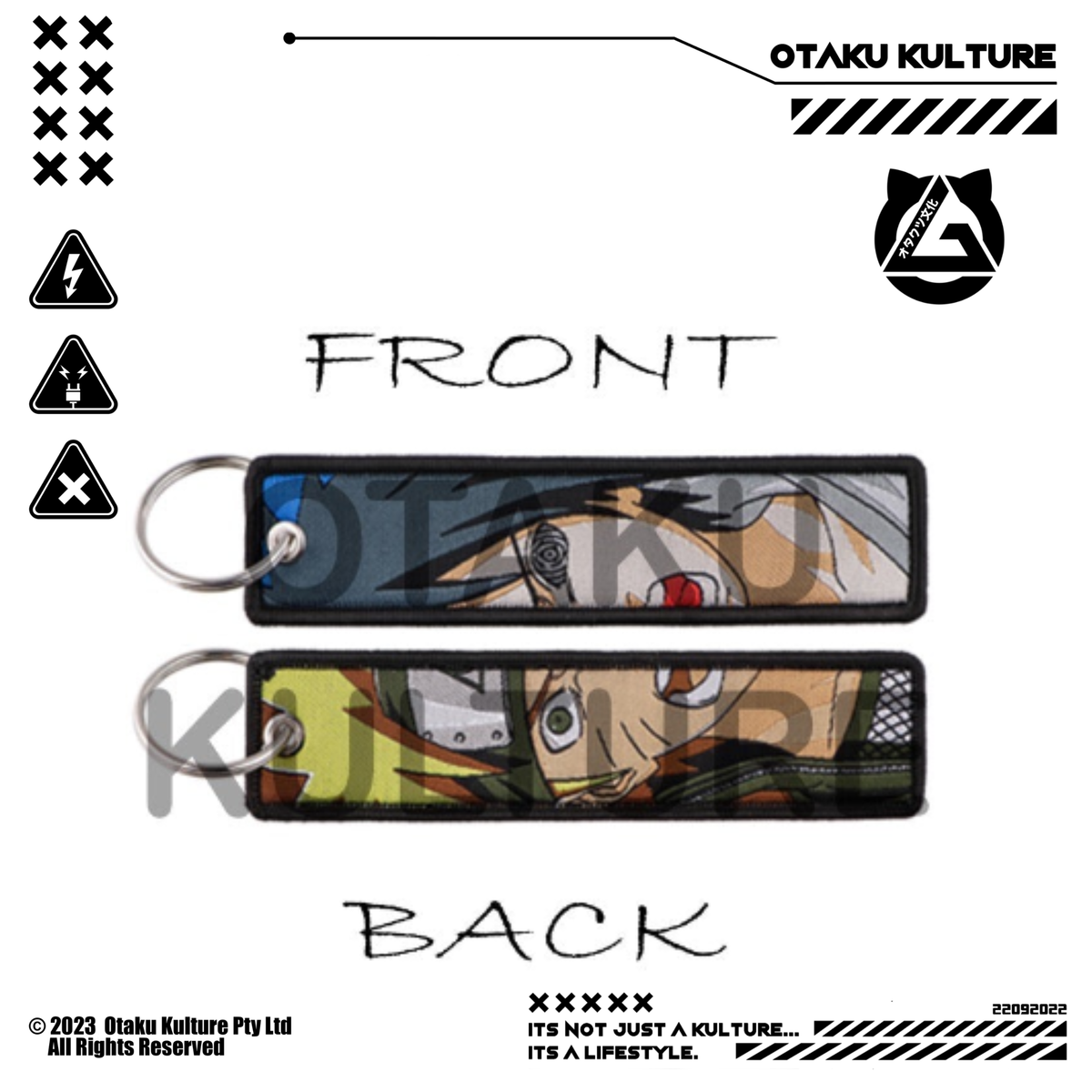 SASUKE X NARUTO JET TAG