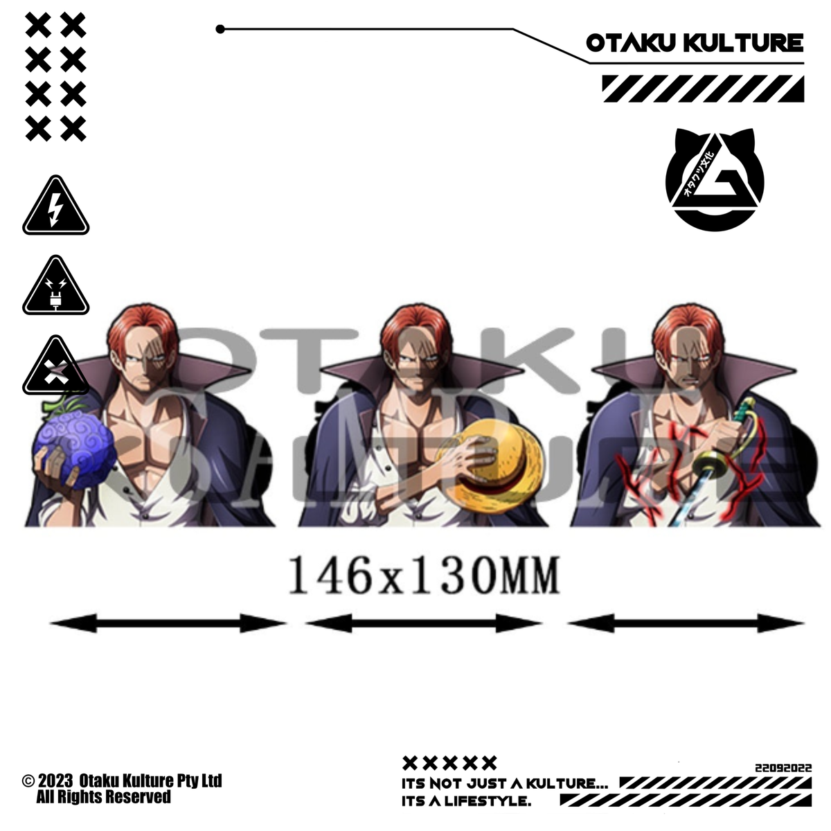 SHANKS 3D MOTION STICKER