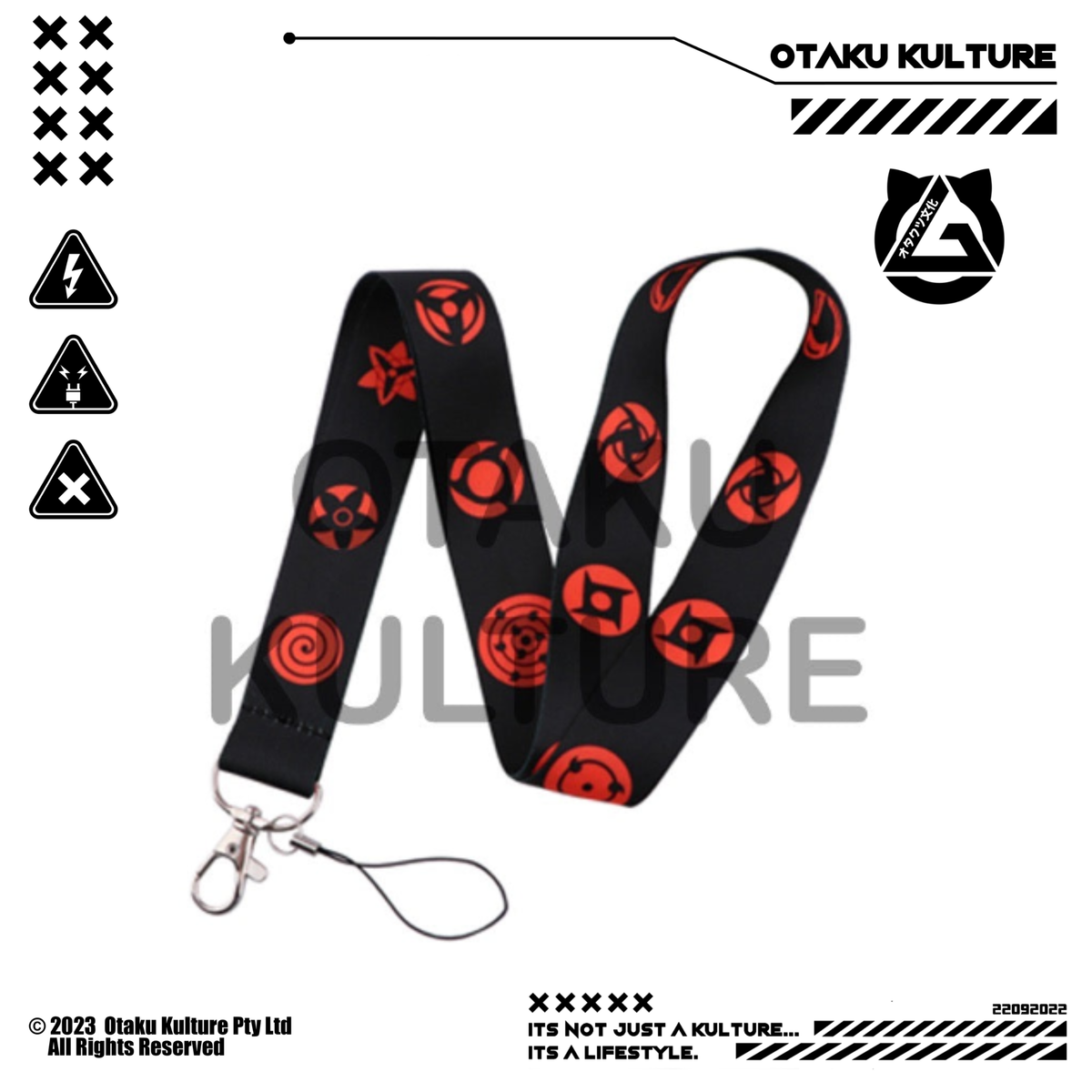 SHARINGANS LANYARD