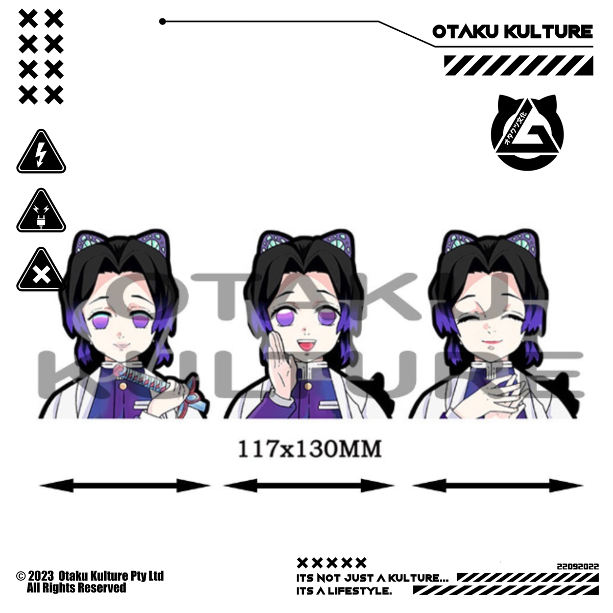 SHINOBU MOSHI MOSHI 3D MOTION STICKER